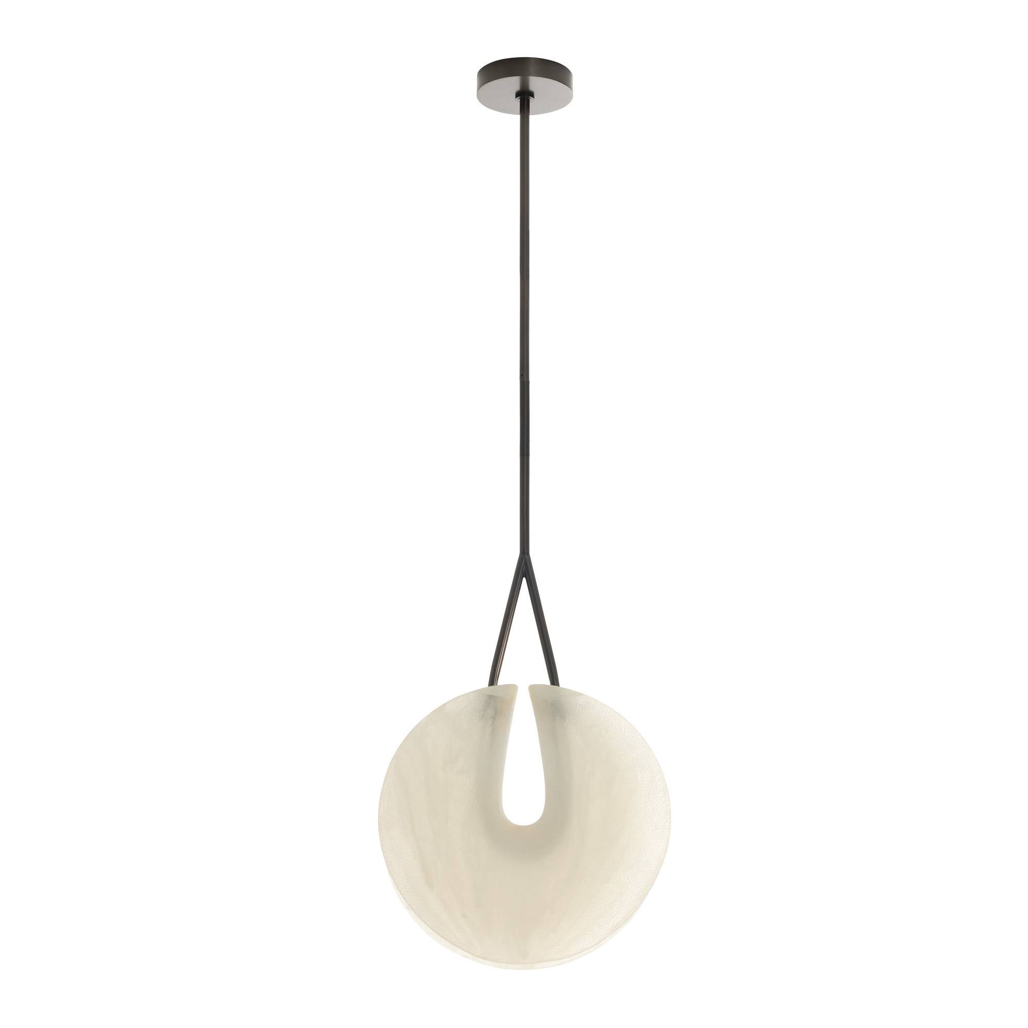 Arteriors Tyche Matte Swirl Pendant