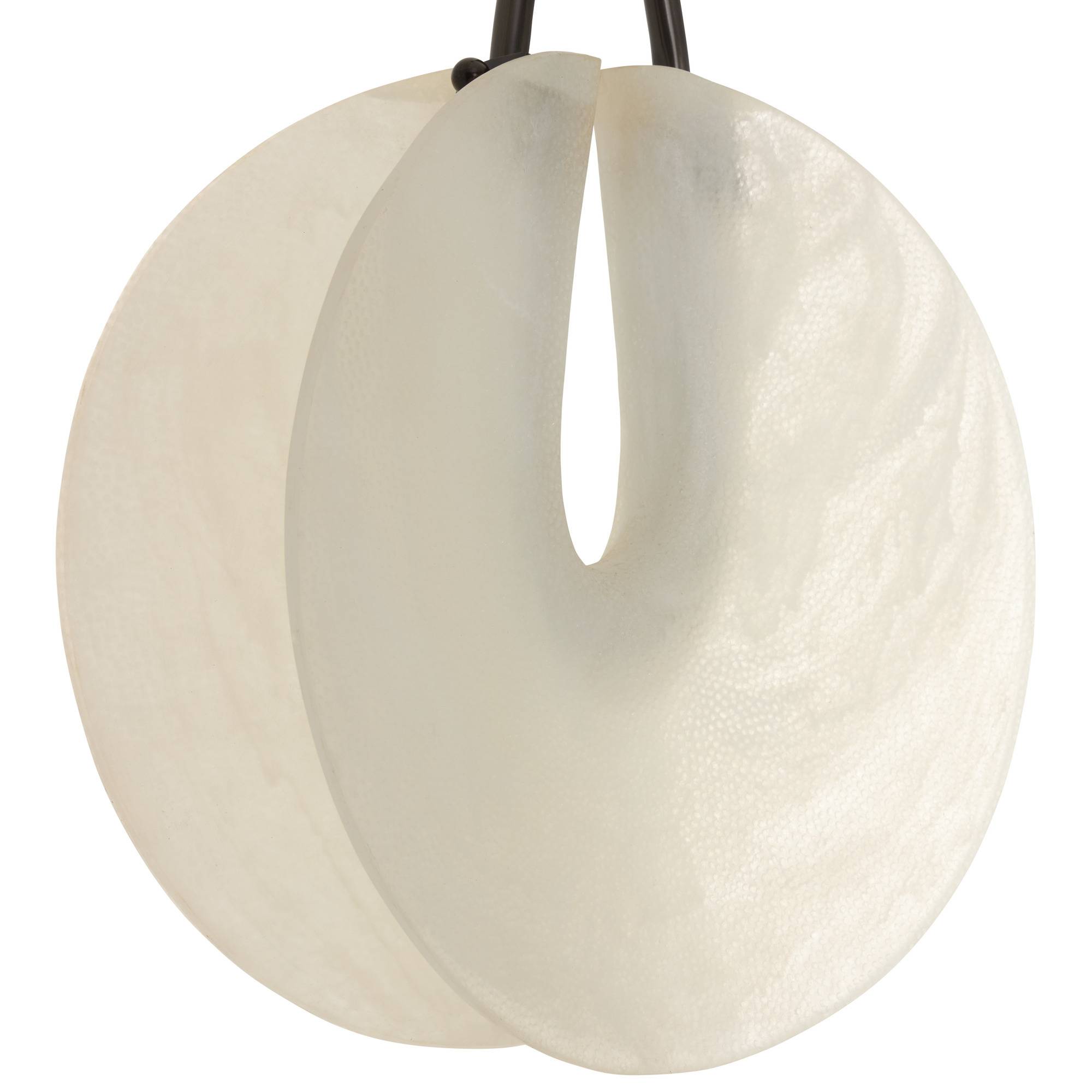 Arteriors Tyche Matte Swirl Pendant