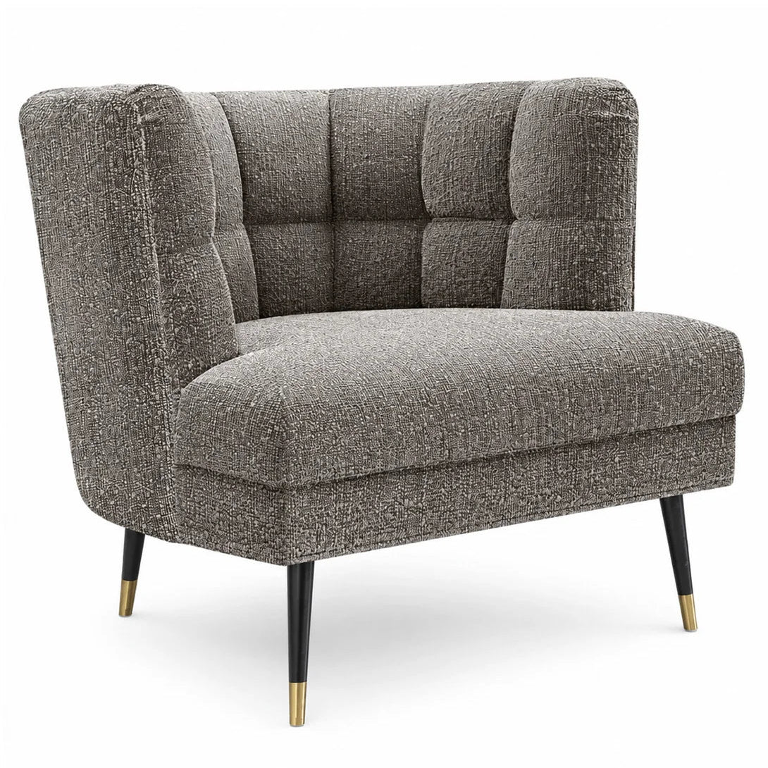 Jonathan Adler Draper Monte Silver Club Chair