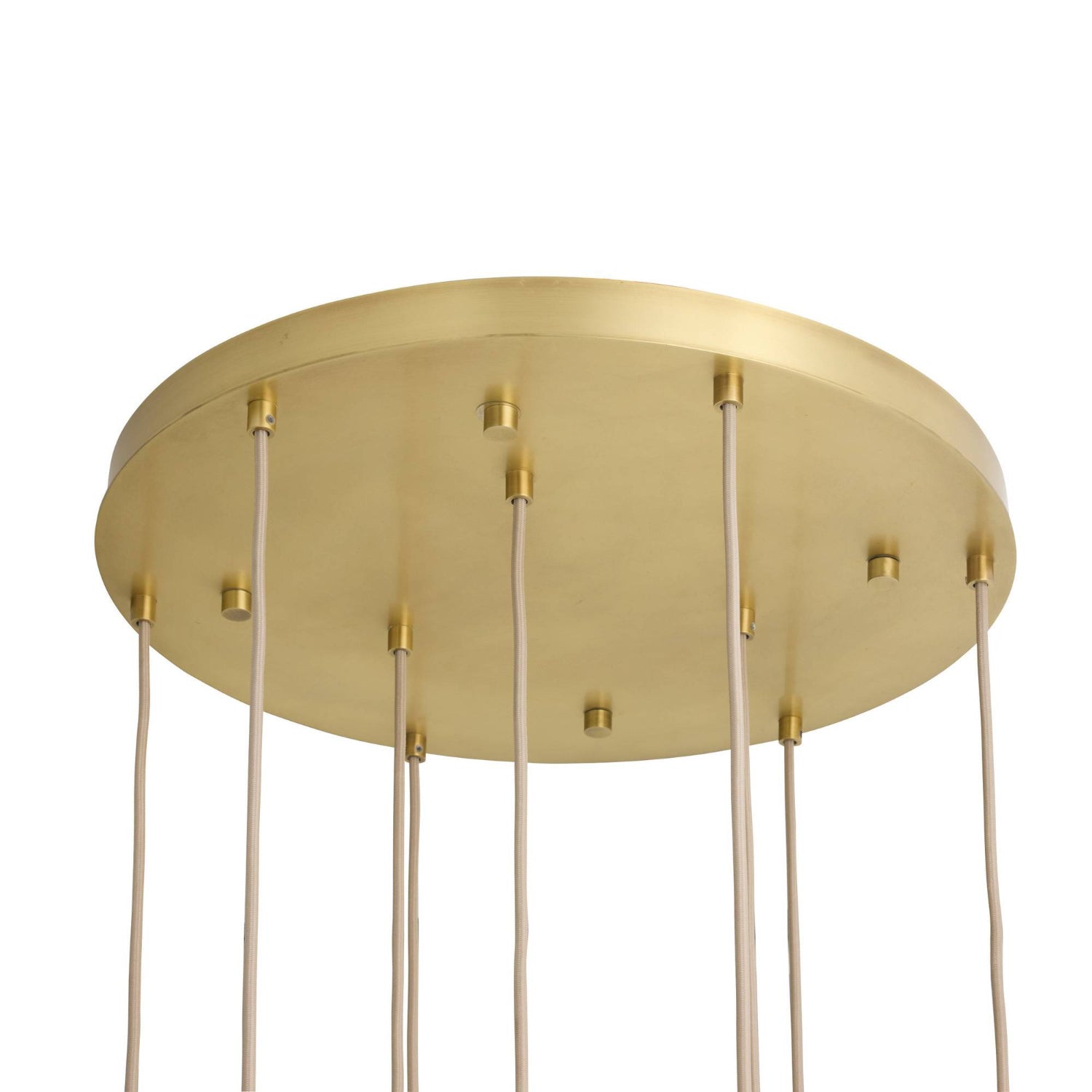 Arteriors Javier 9 Light Brass Multi-Port Chandelier
