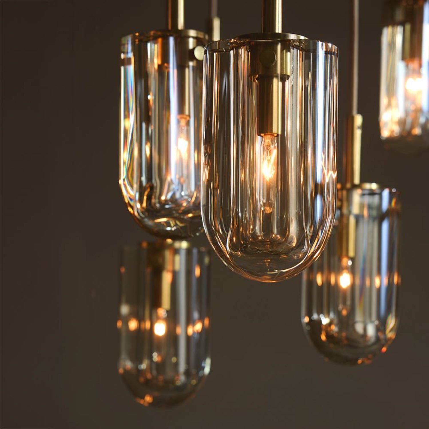 Arteriors Javier 9 Light Brass Multi-Port Chandelier