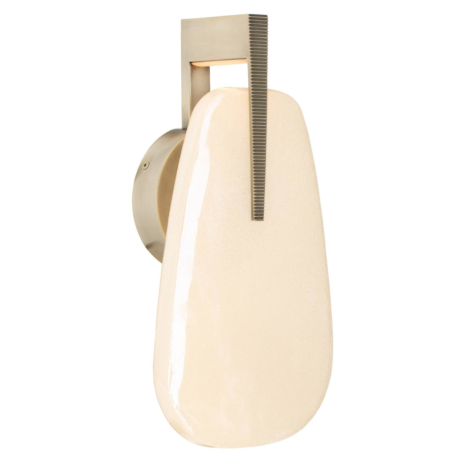 Arteriors Zelda Seeded Slump Glass Wall Sconce