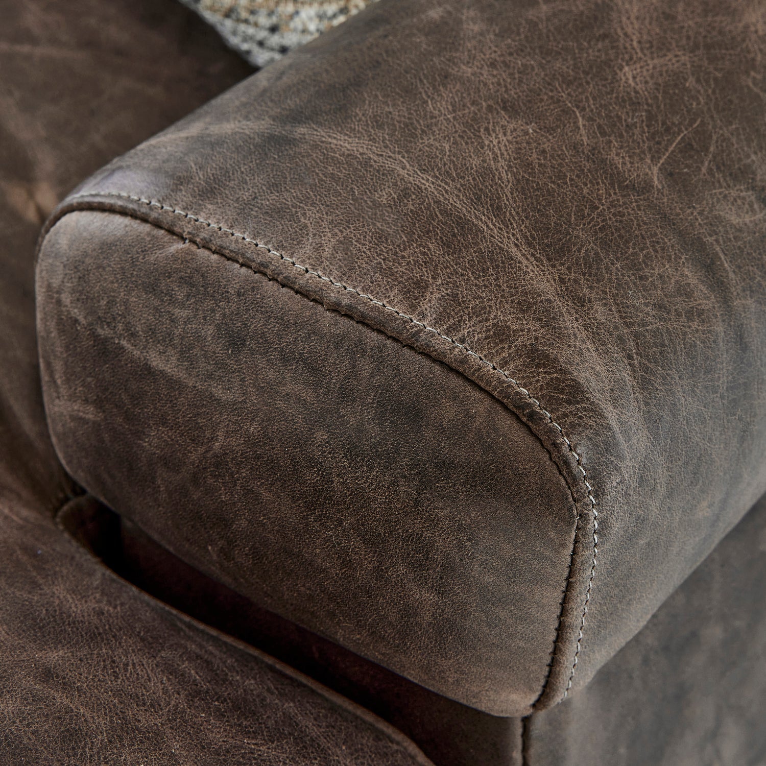 Bernhardt Living Burnham Leather Chair