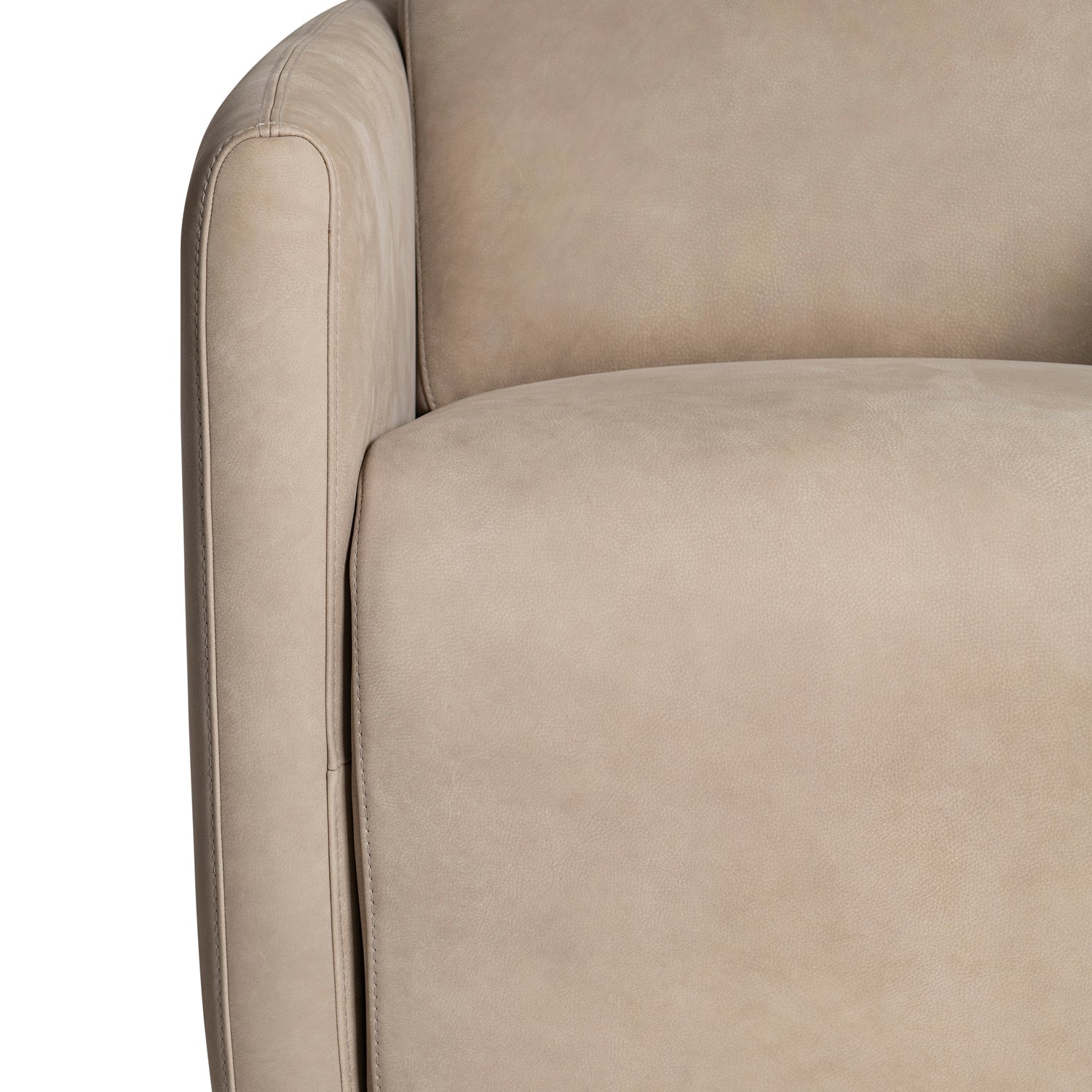 Bernhardt Livvy Leather Power Motion Swivel Chair