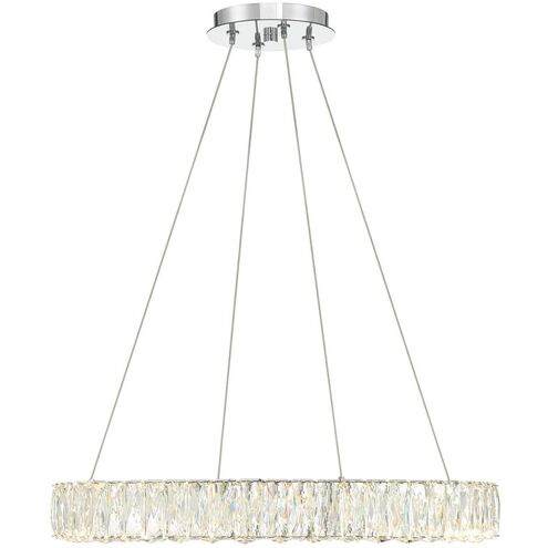 Crystorama Kinsley LED Polished Chrome Pendant