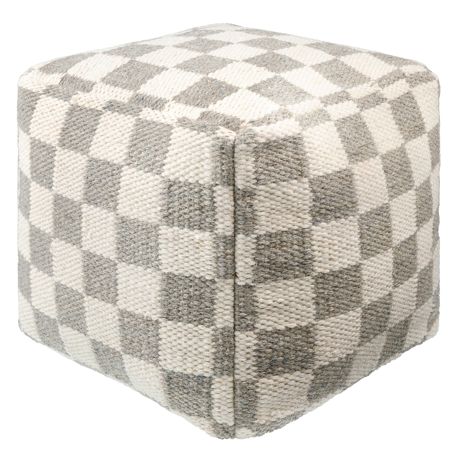 Preethi Checker Pouf