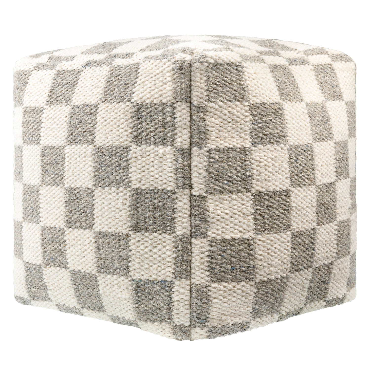 Preethi Checker Pouf