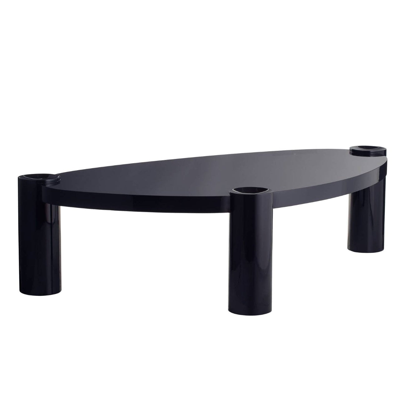 Arteriors Champlain Blue Graphite Coffee Table