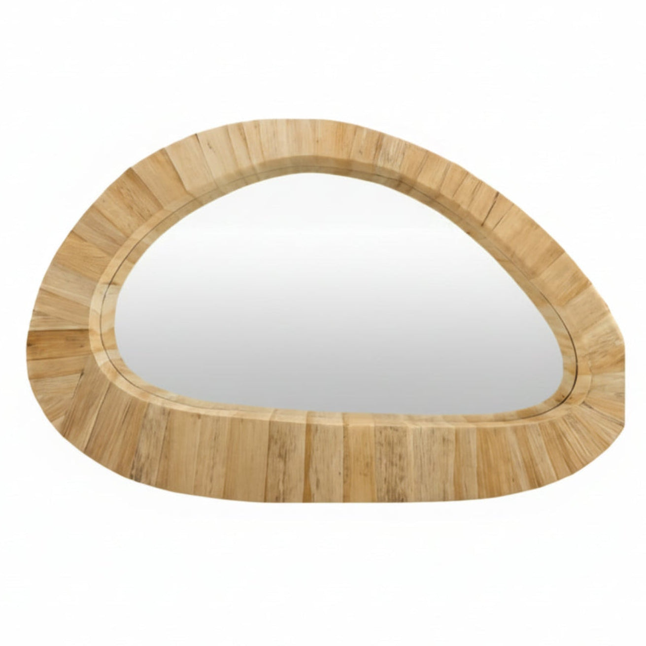 Fifi Rattan Accent Wide Mirror