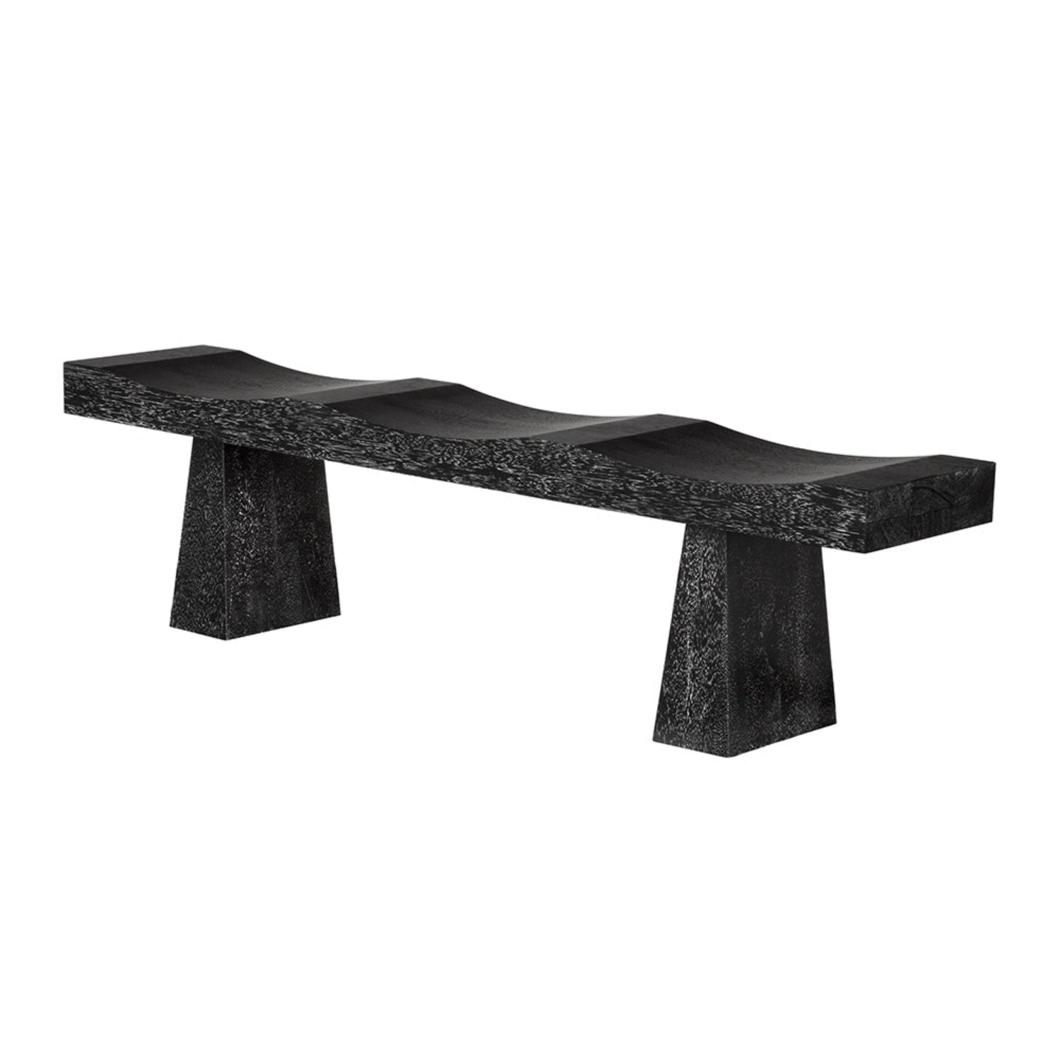 Black Walnut Shibumi Black Walnut Bench by Noir