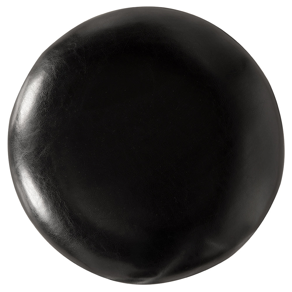 Noir Perth 31in Bar Stool, sculptural swivel base