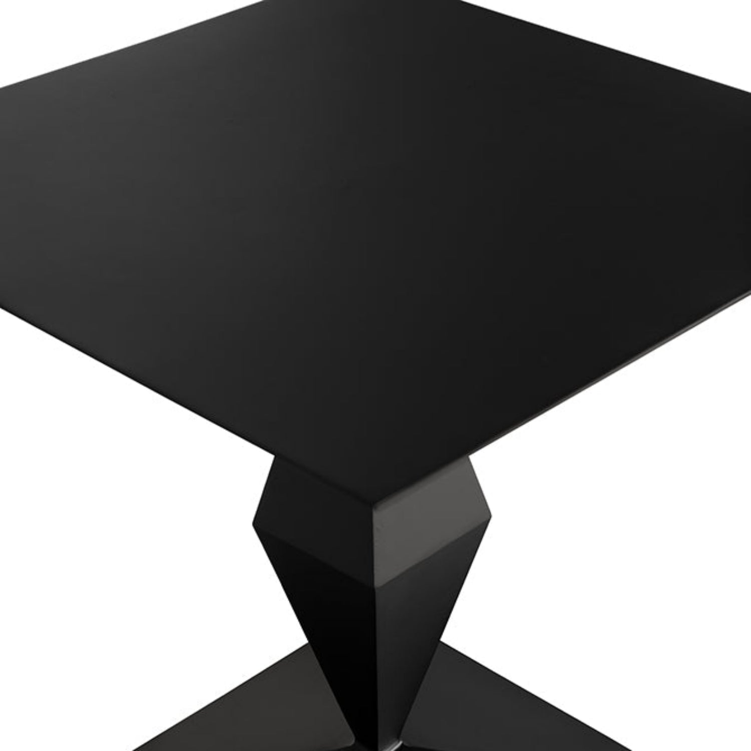 Brasi Side Table finished in Matte Black