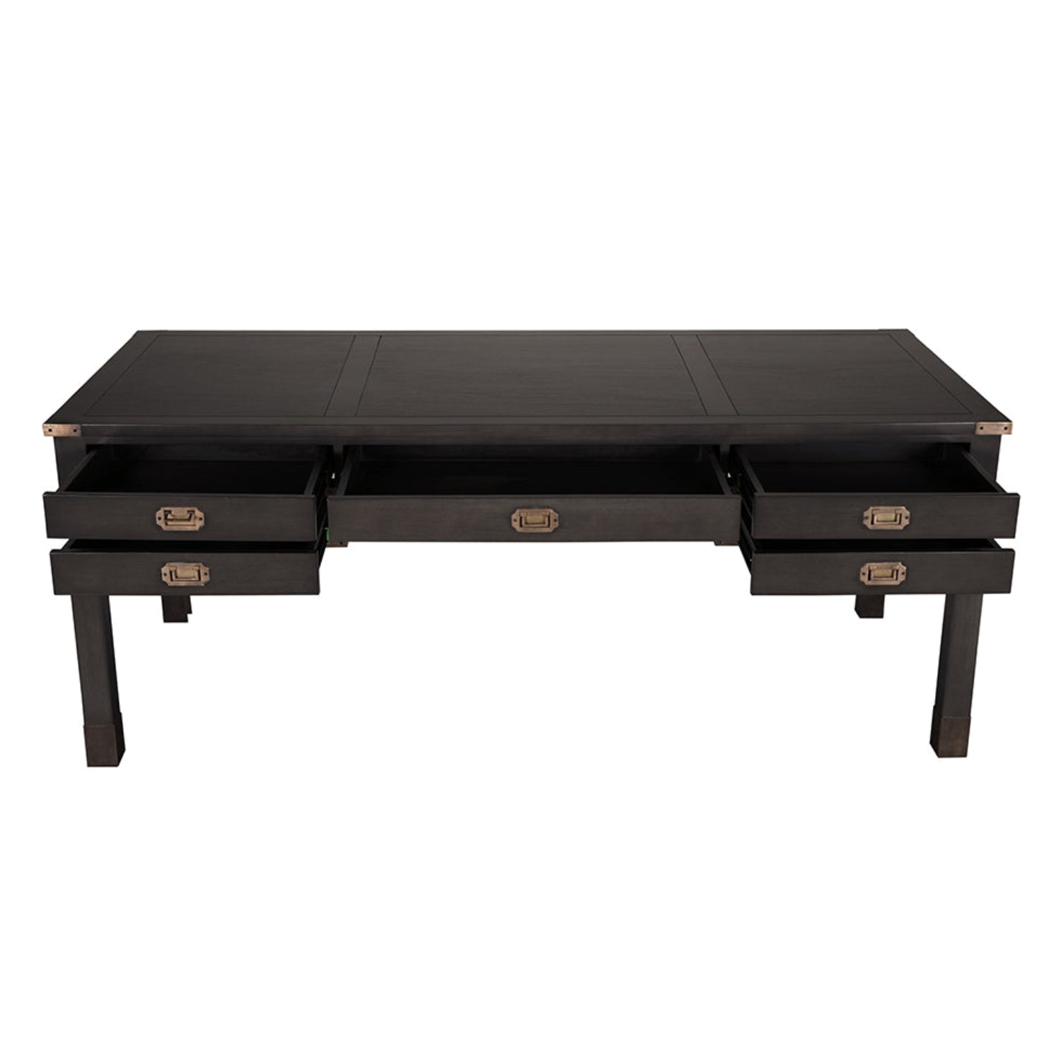 Noir Campaign Partner Desk shown in Pale