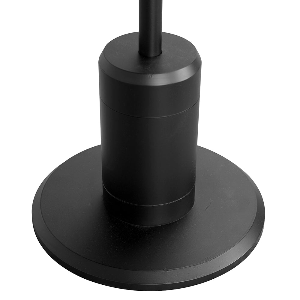 Noir Kurtz Side Table, Matte Black finish