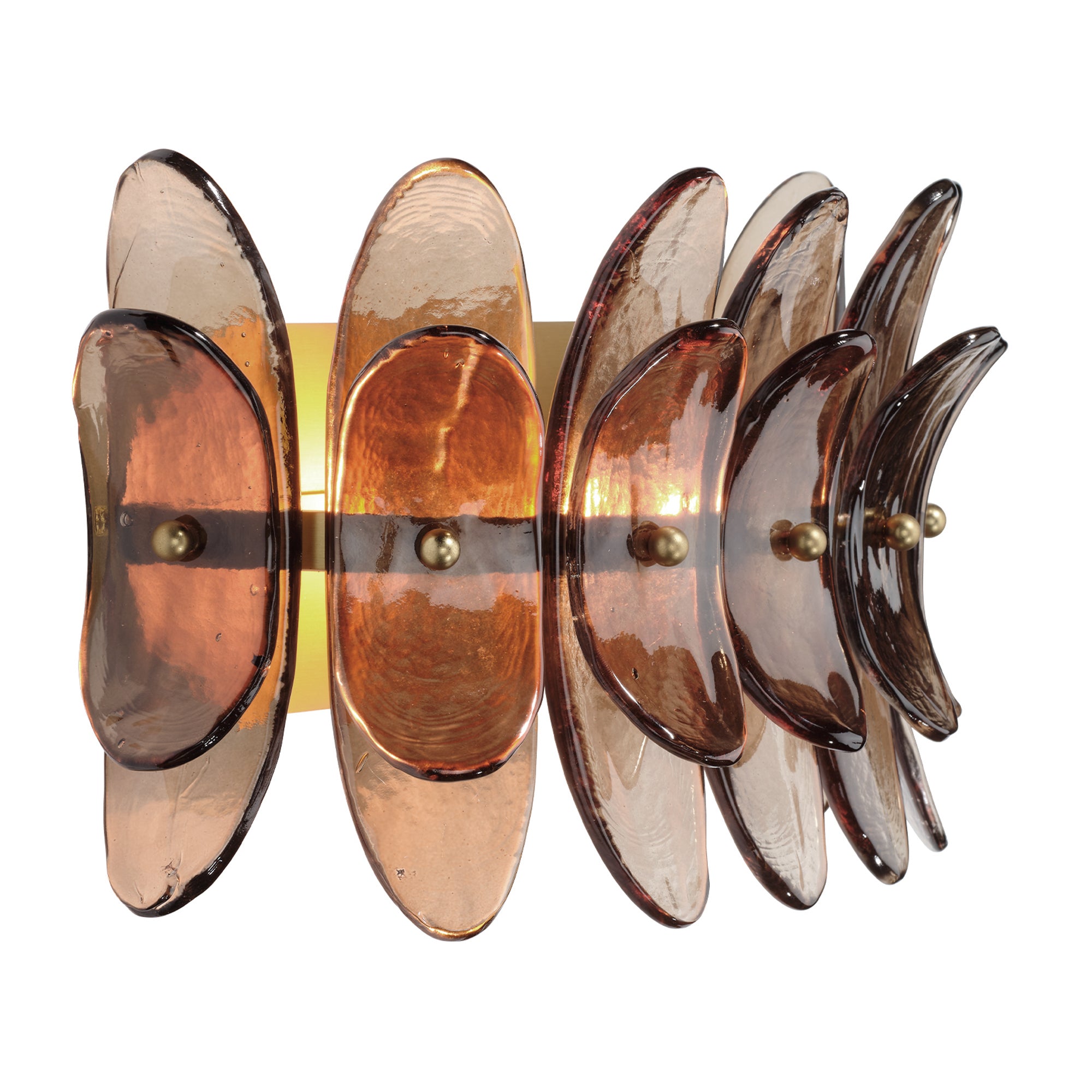 Jamie Young Coronet Taupe 1-Light Wall Sconce