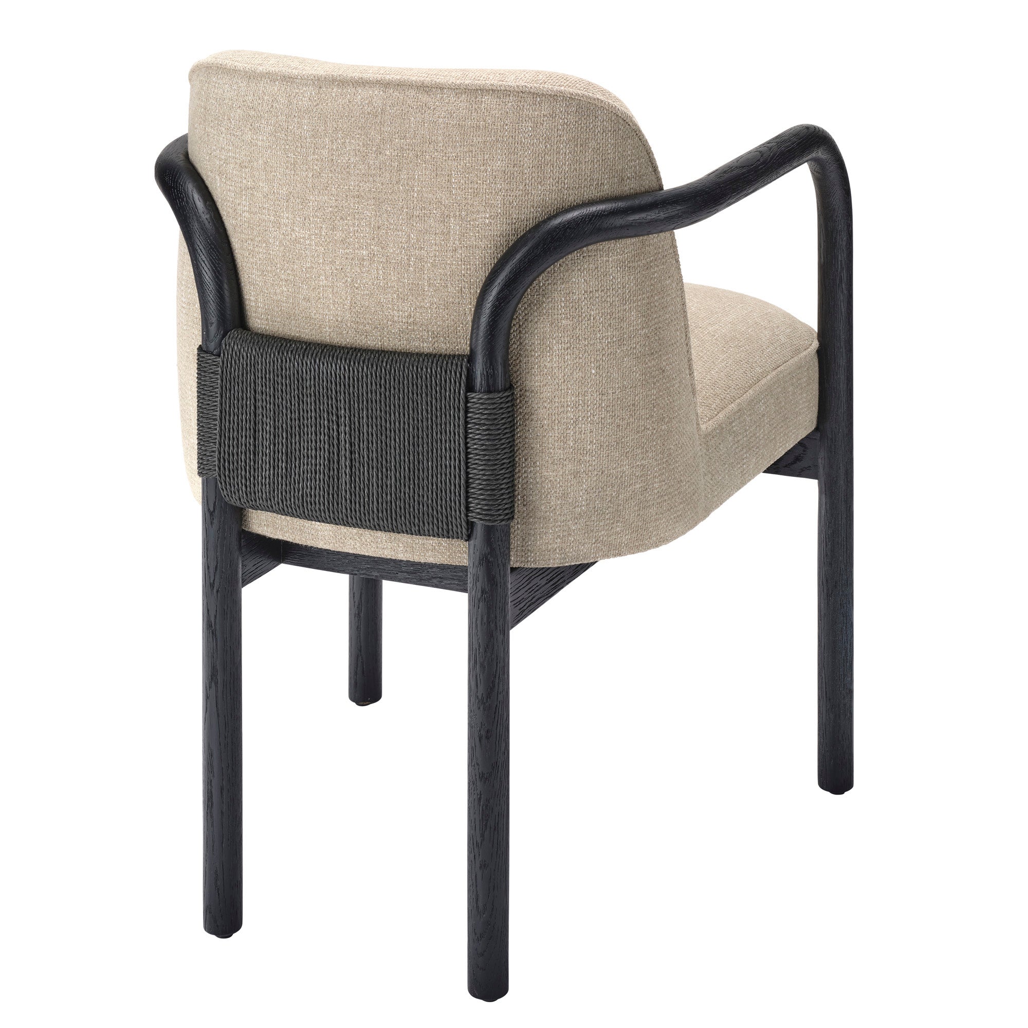 Jamie Young Tether Ebony Oak Dining Chair