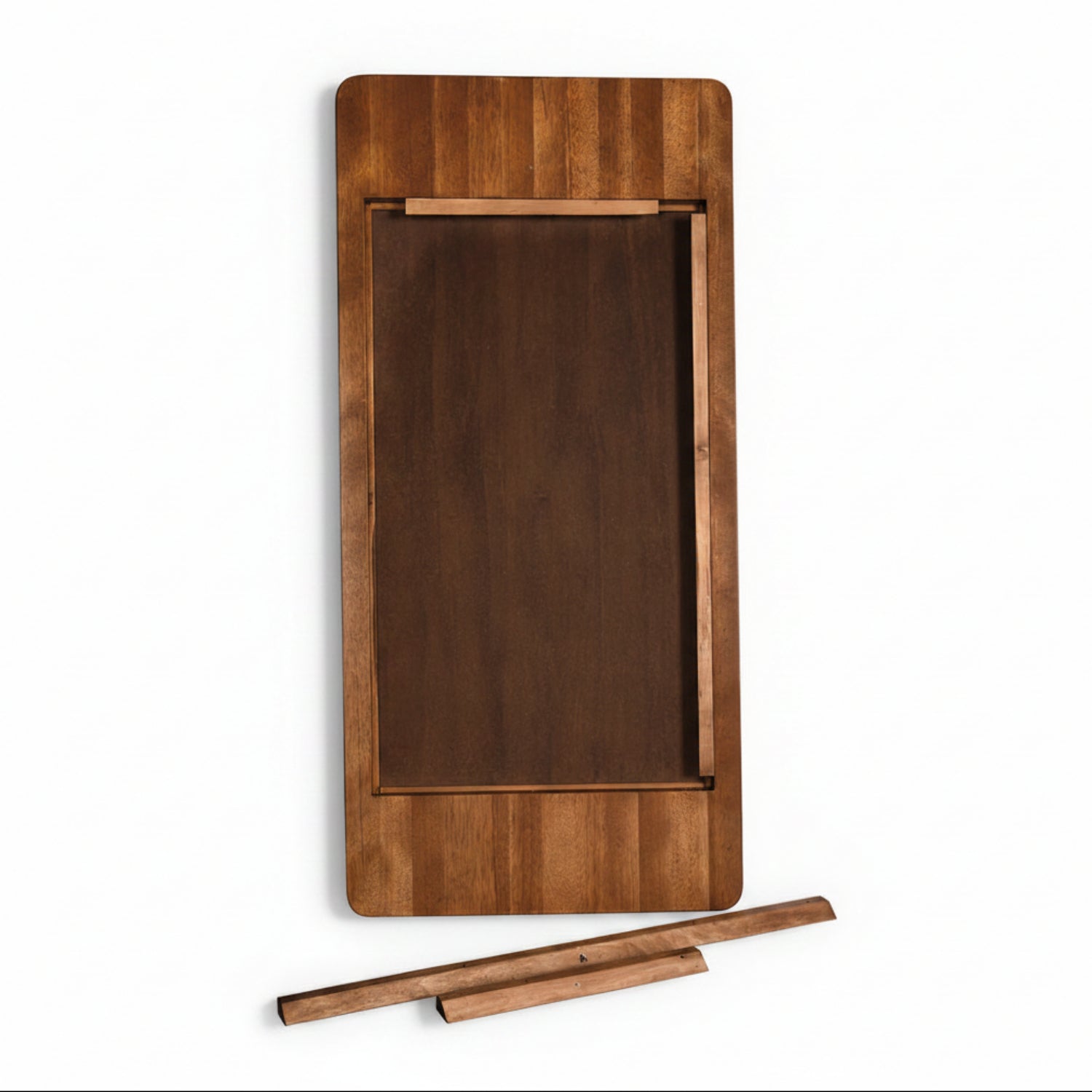 Noir Franklin Dark Walnut C Mirror shown in Dark Walnut
