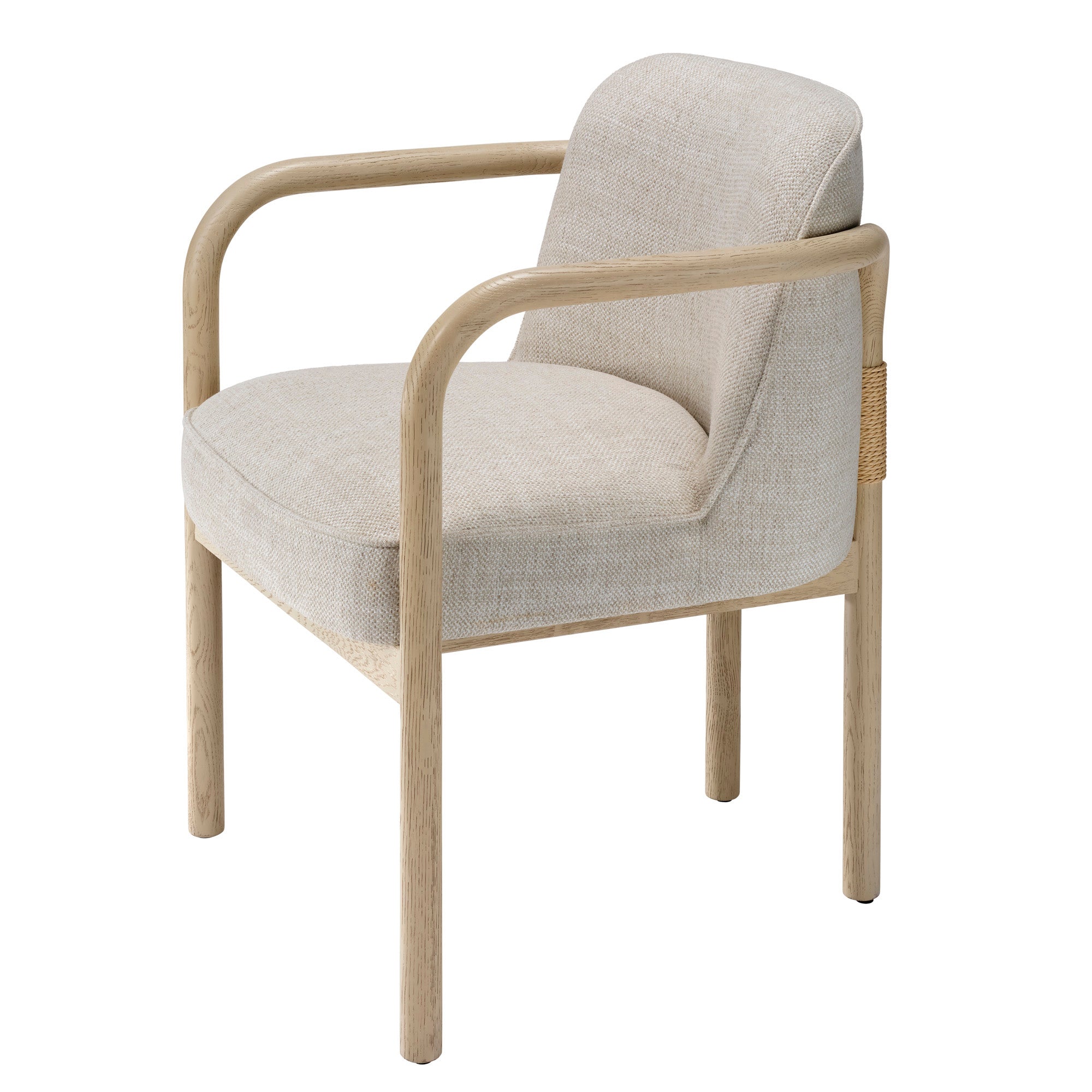 Jamie Young Tether Pale Oak Dining Chair