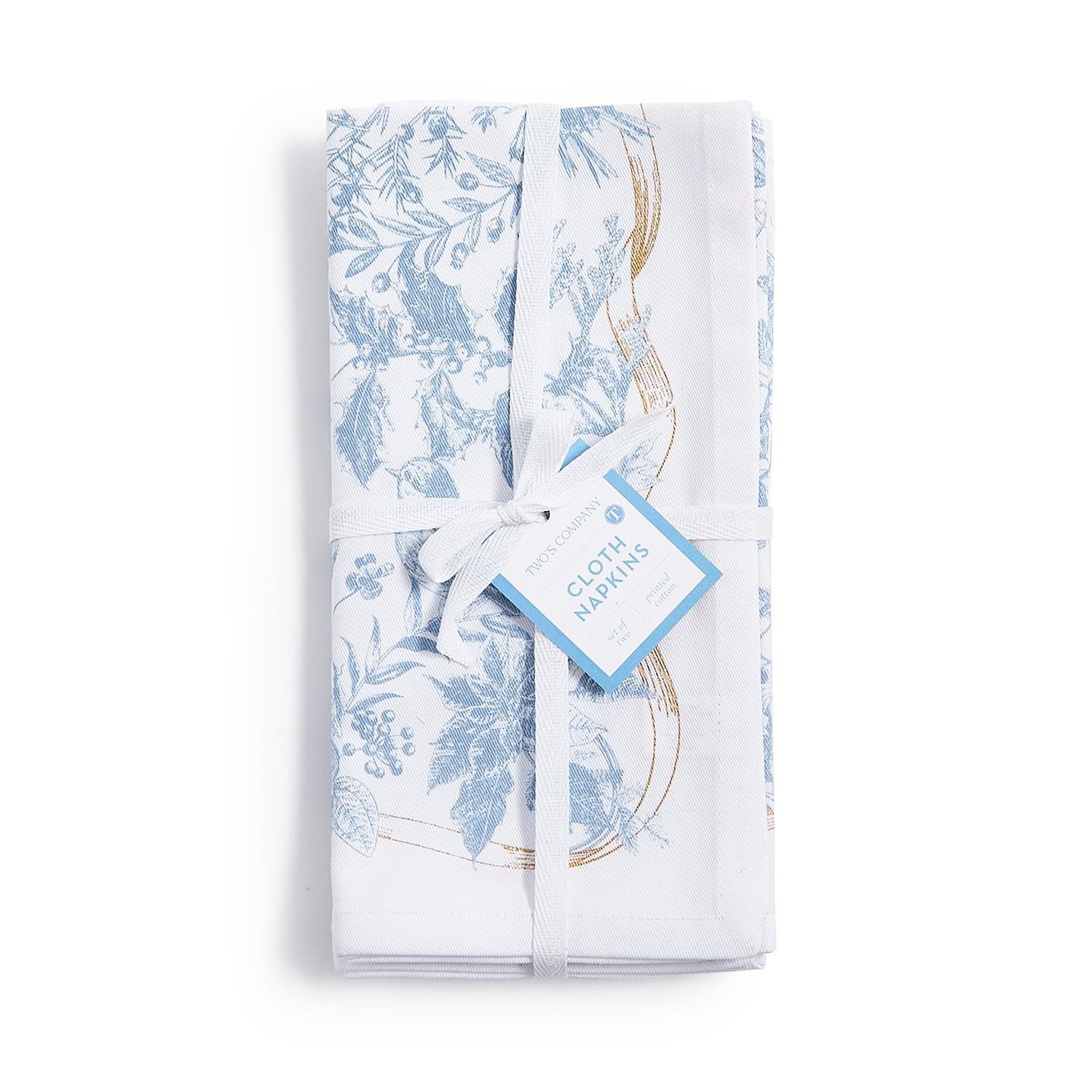 Gilded Cottage Cloth Napkin Set of 4