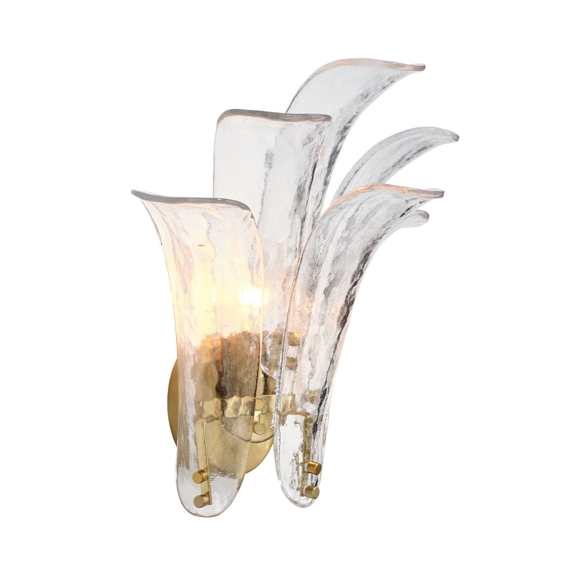 Jamie Young Cala Clear 1-Light Wall Sconce