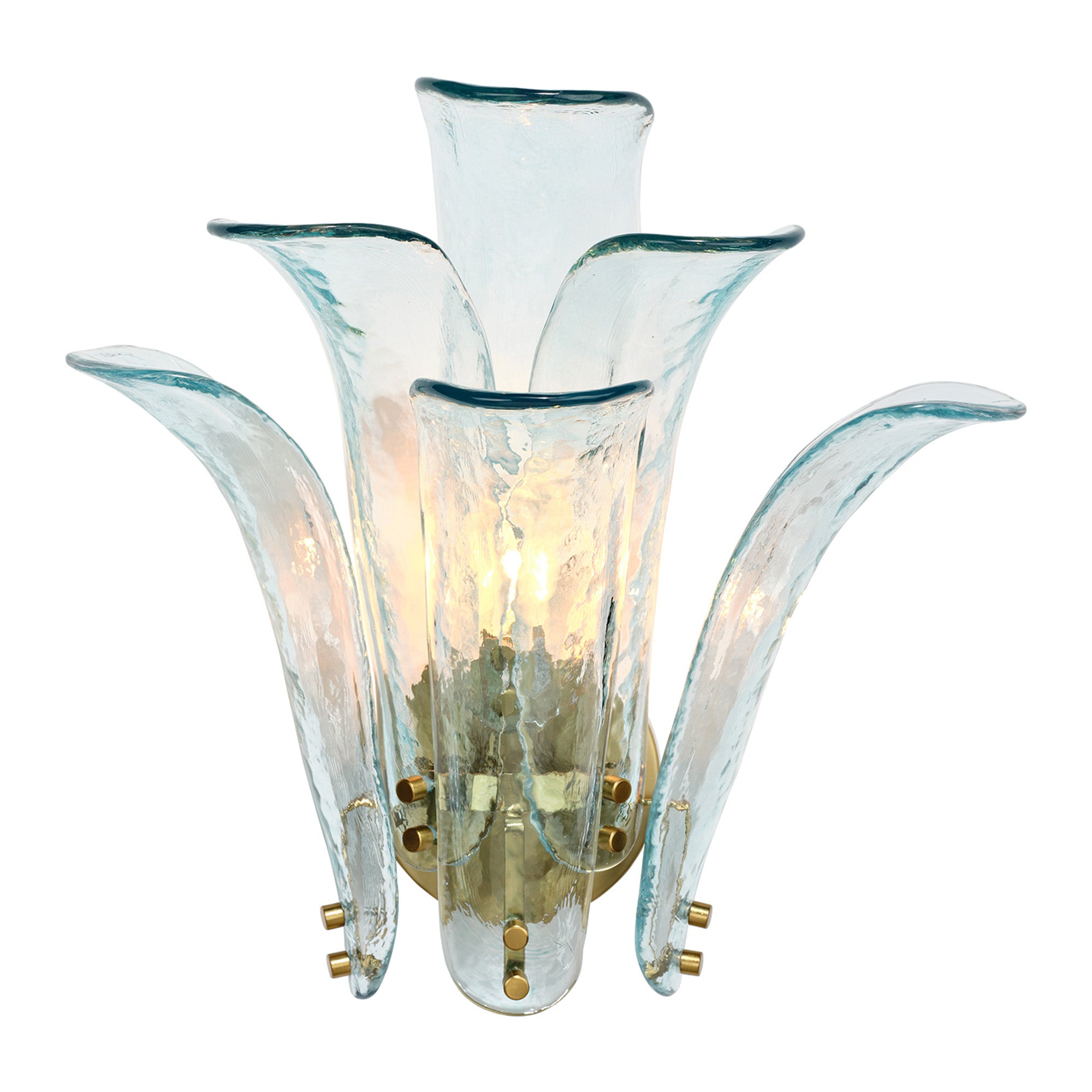 Jamie Young Cala Blue 1-Light Wall Sconce