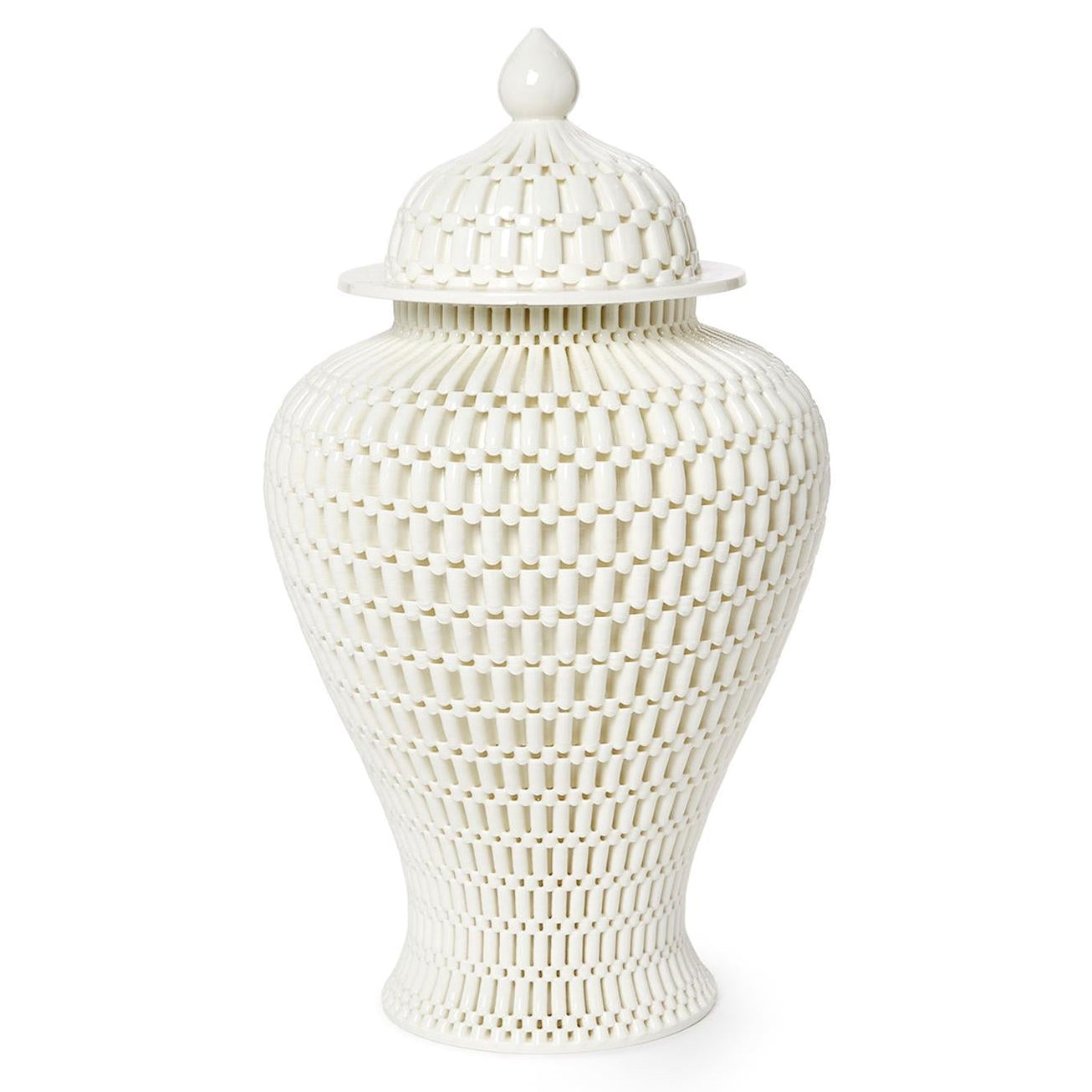 Filigree Covered Temple Jar