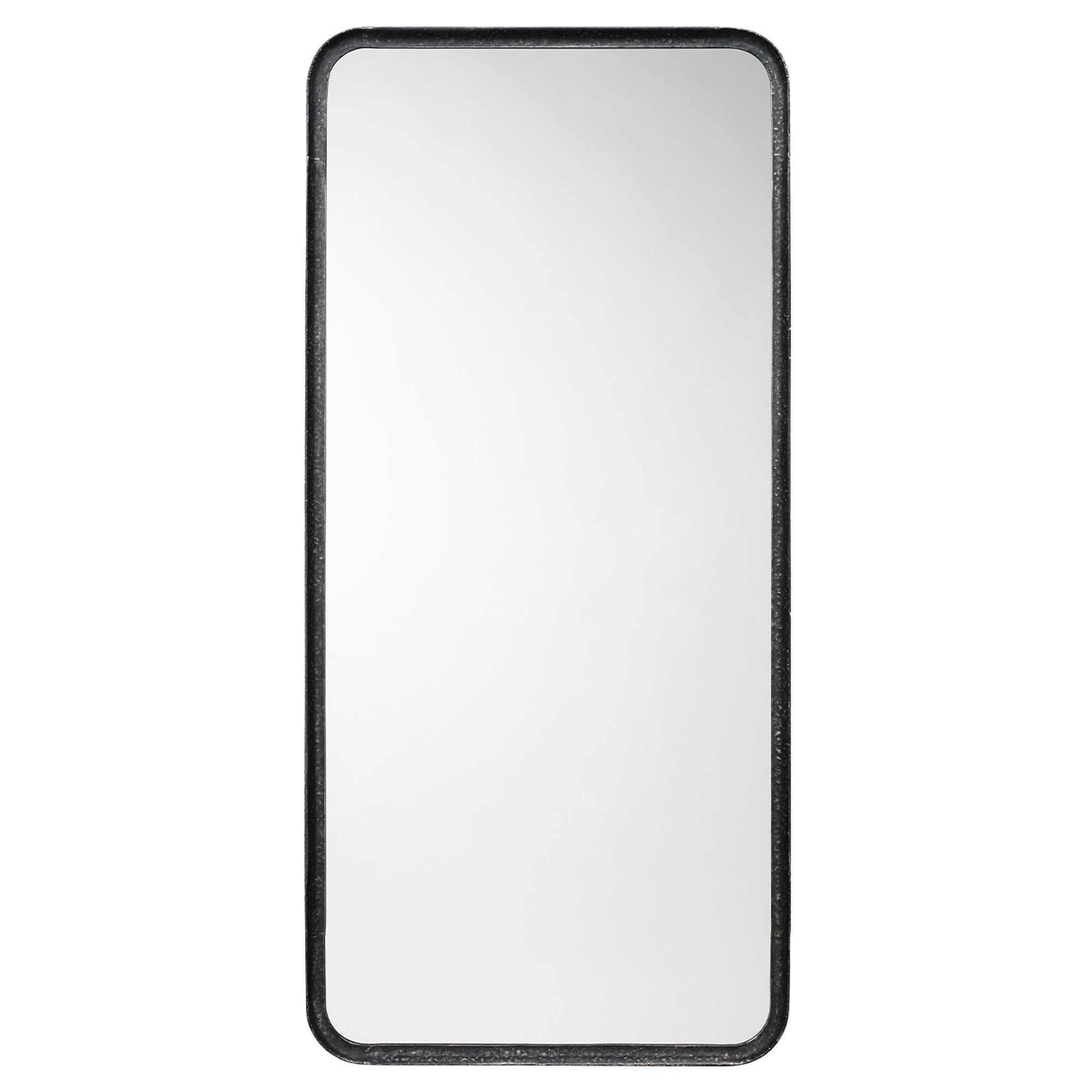 Jamie Young Capital Black Iron Rectangle Floor Mirror