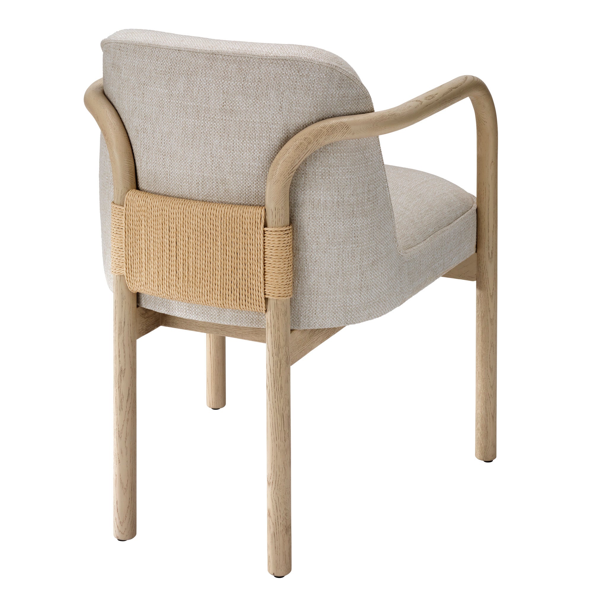 Jamie Young Tether Pale Oak Dining Chair