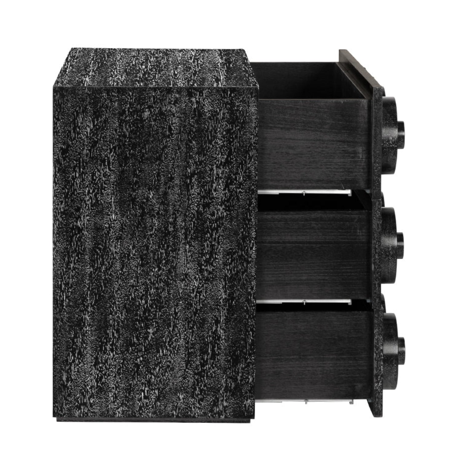 Black Walnut Lego Black Walnut Sideboard with 3 Drawers for modern interiors