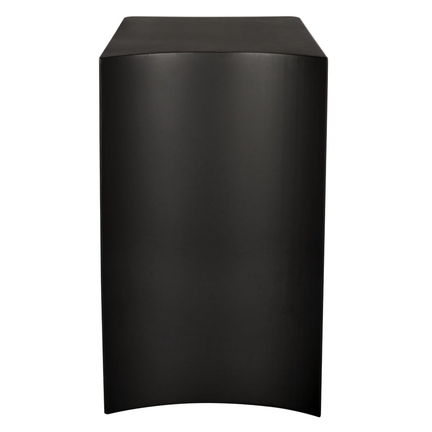 Mulligan Side Table finished in Matte Black