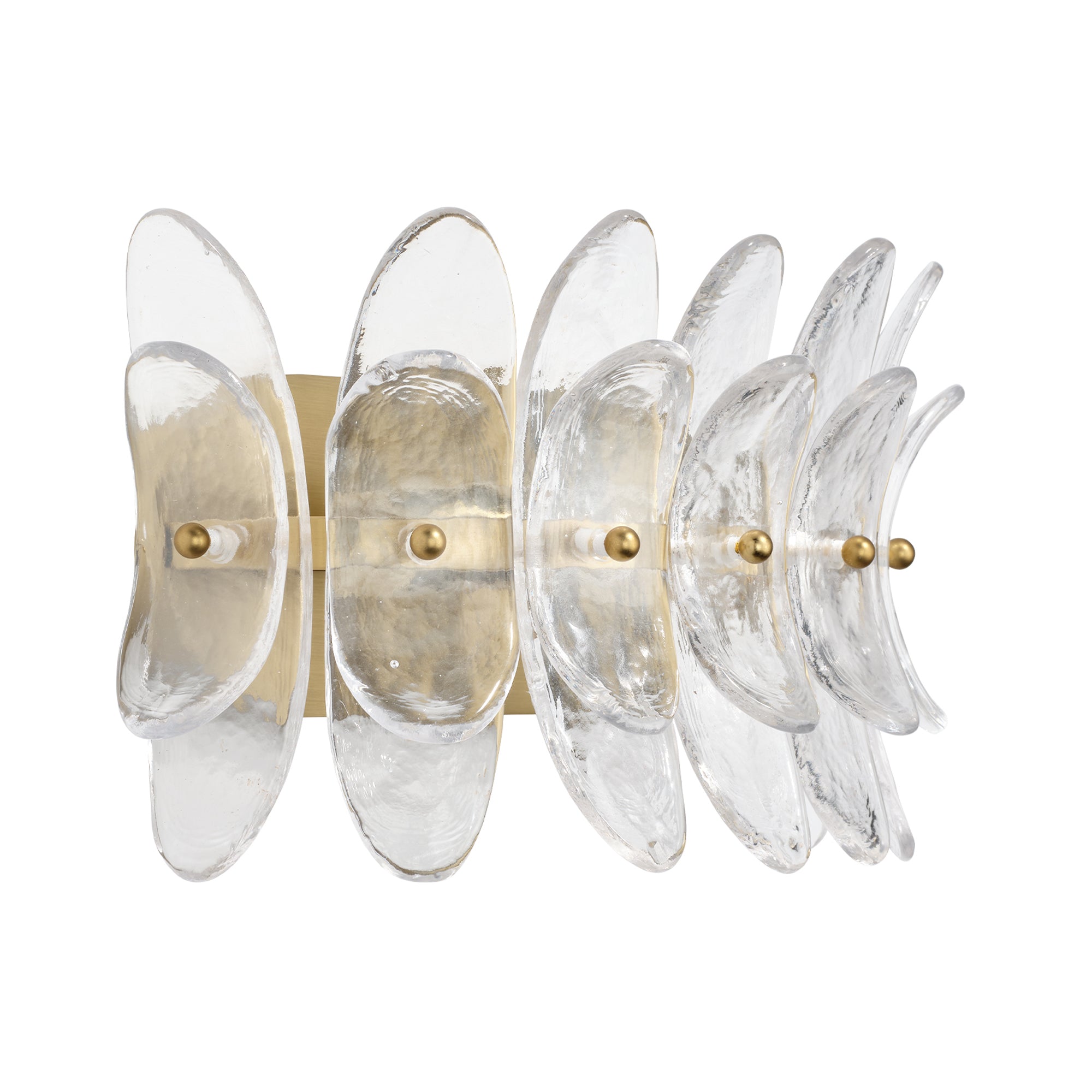 Jamie Young Coronet 1-Light Clear Wall Sconce
