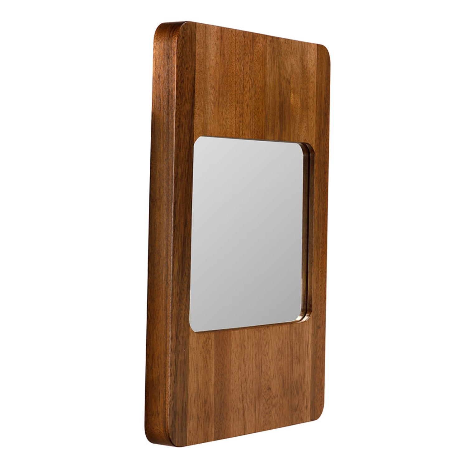 Noir Franklin Dark Walnut B Mirror crafted from walnut and mirror