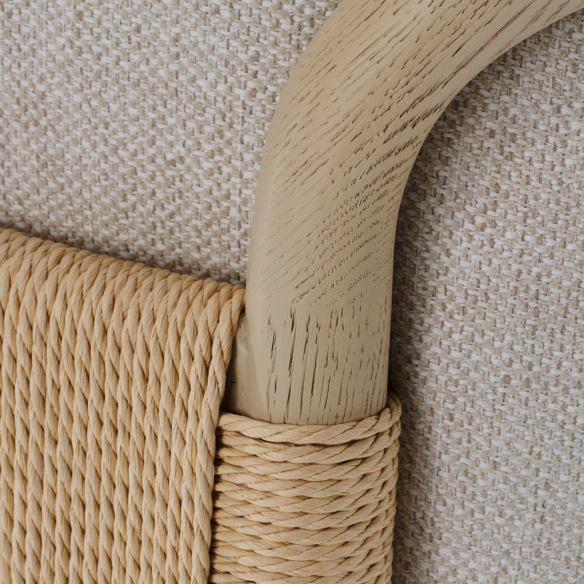 Jamie Young Tether Pale Oak Dining Chair