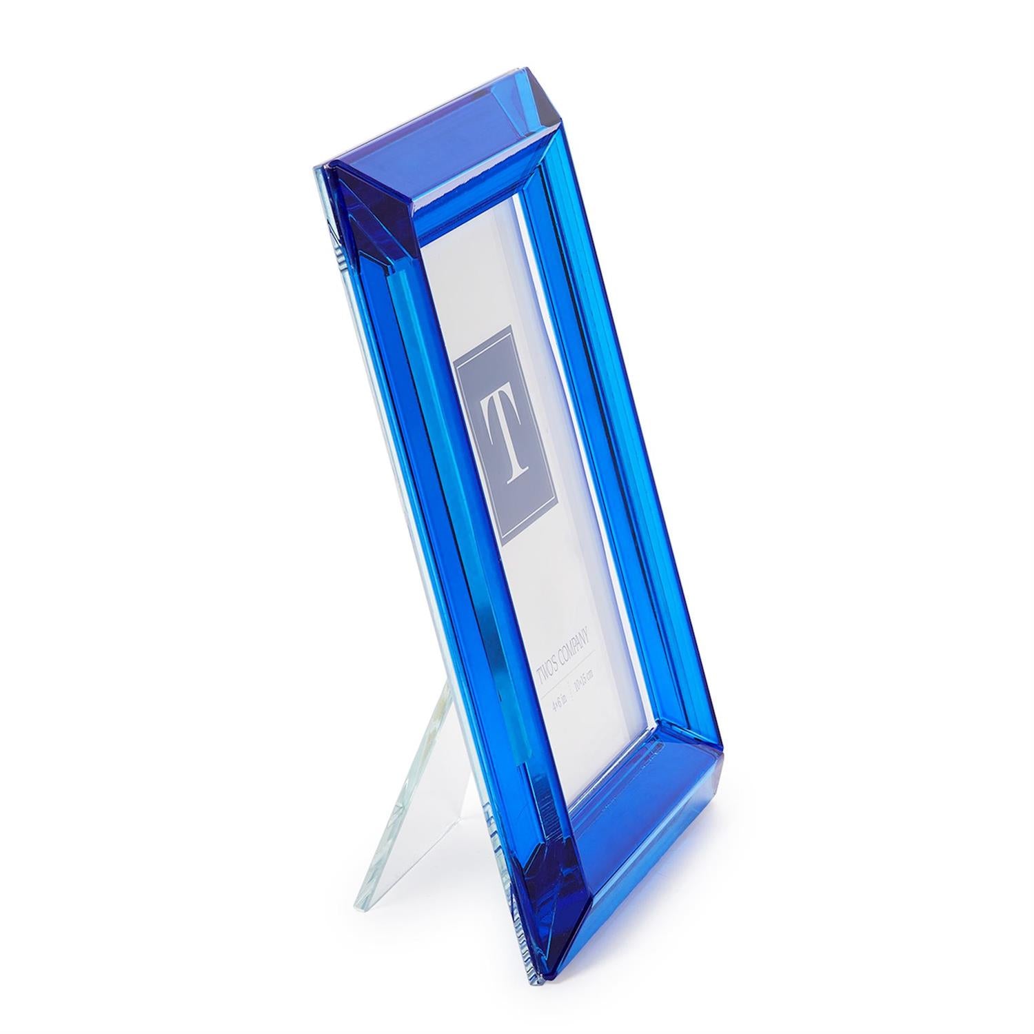 Mediterranean Blue 4" x 6" Crystal Frame