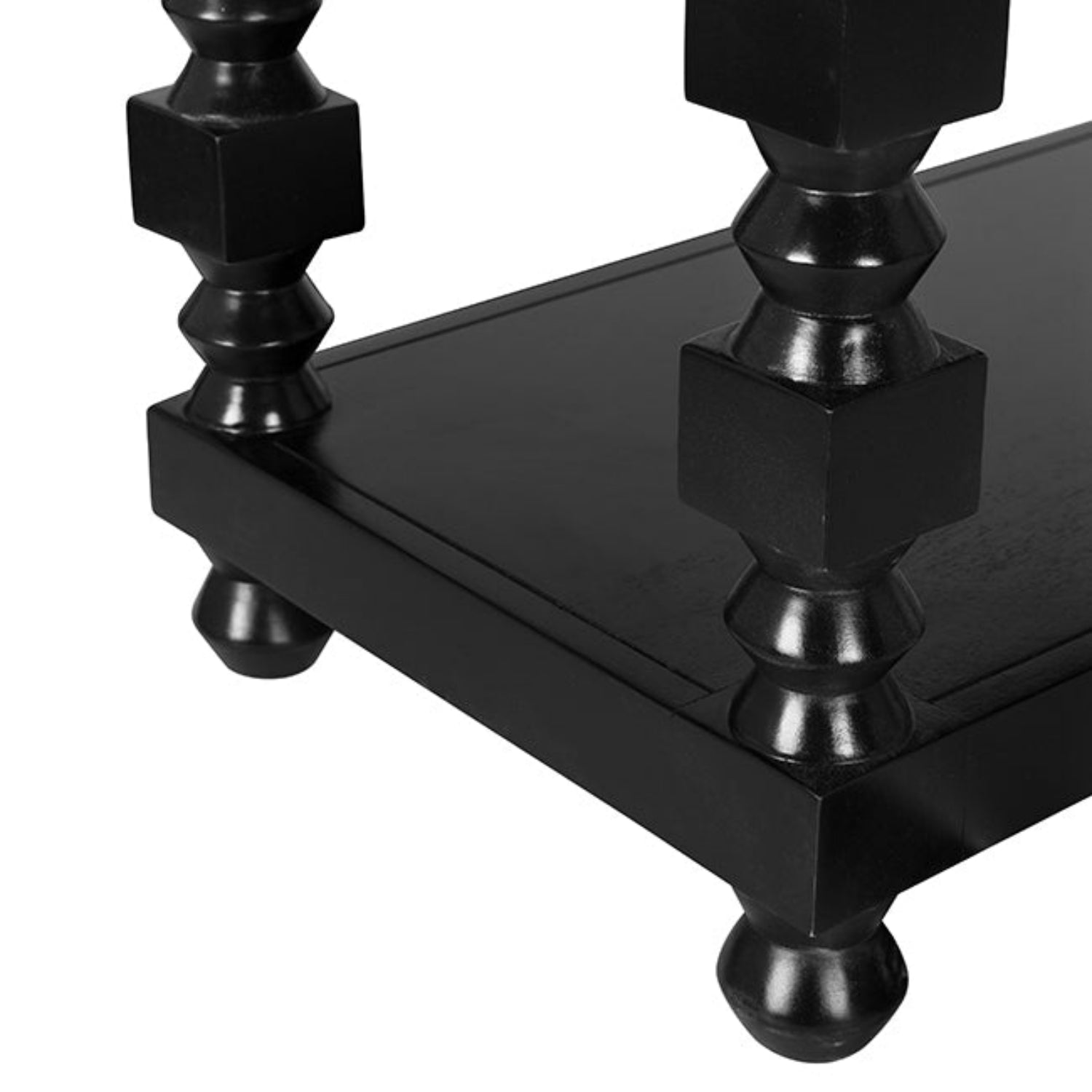 Noir Moabite Bookcase measuring 32 in. wide