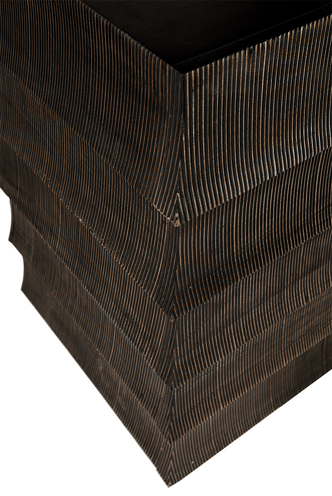 Noir Ava Dresser, crafted from mahogany and veneer