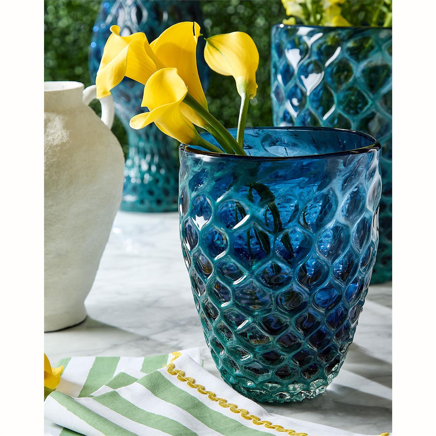 Antiqued Vase Set of 2
