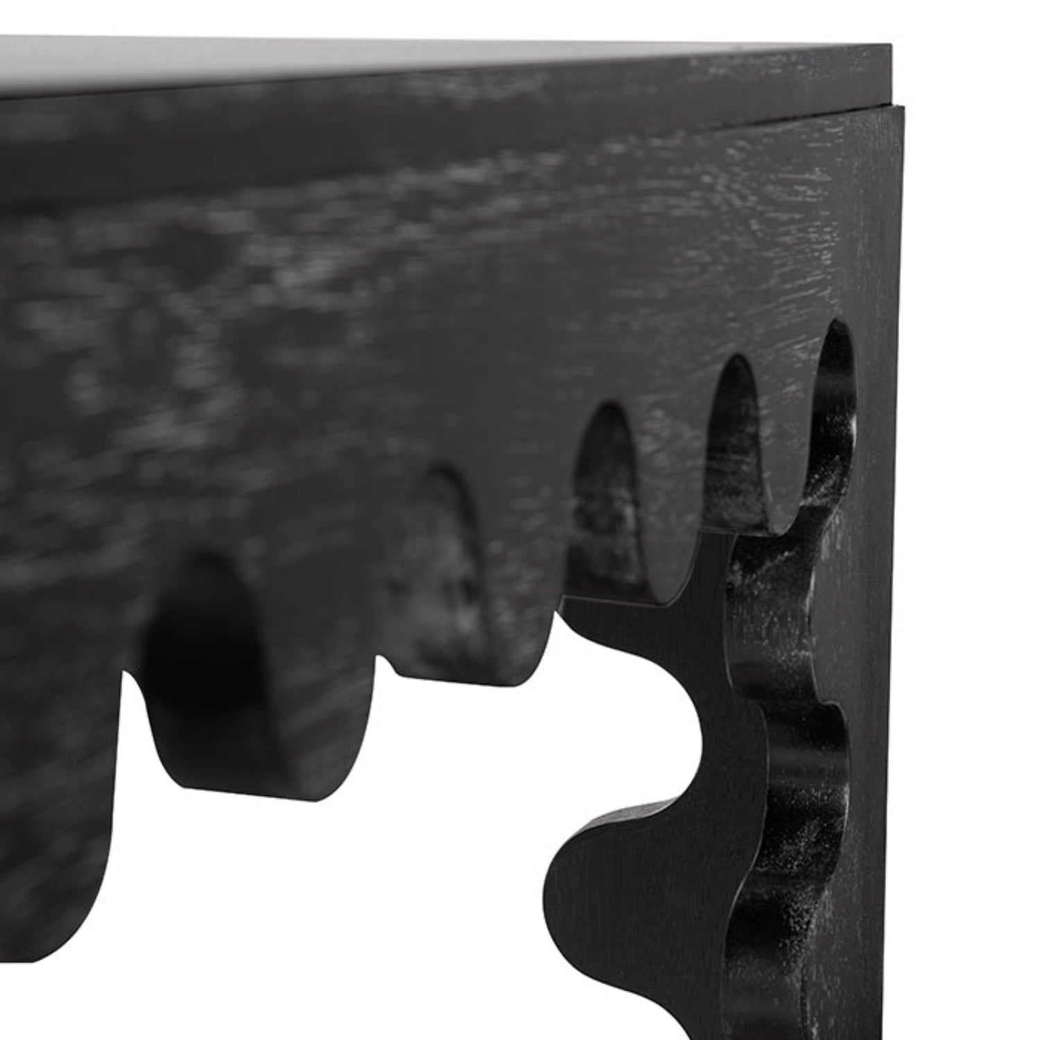 Noir Duboris Coffee Table at 67 in. W x 32 in. D x 18.5 in. H