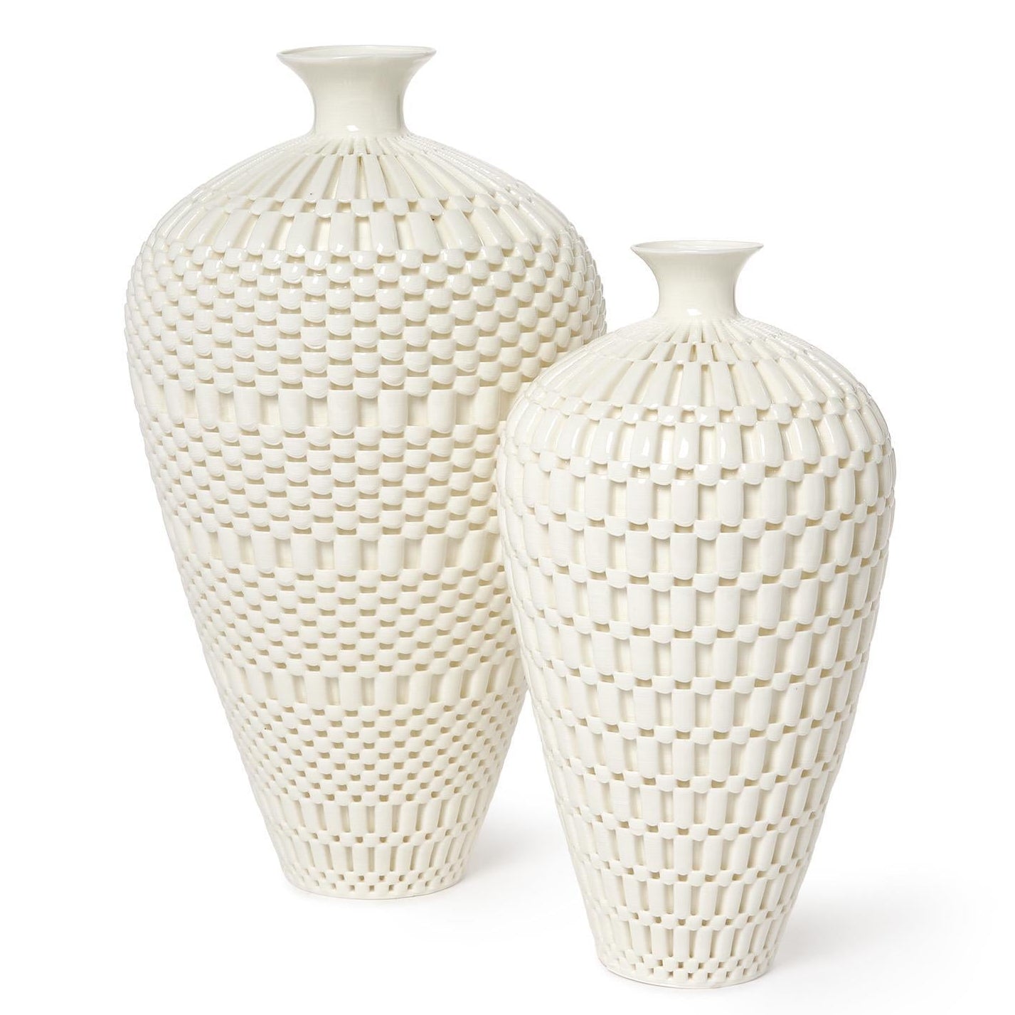 Filigree Maiping Vase Set of 2