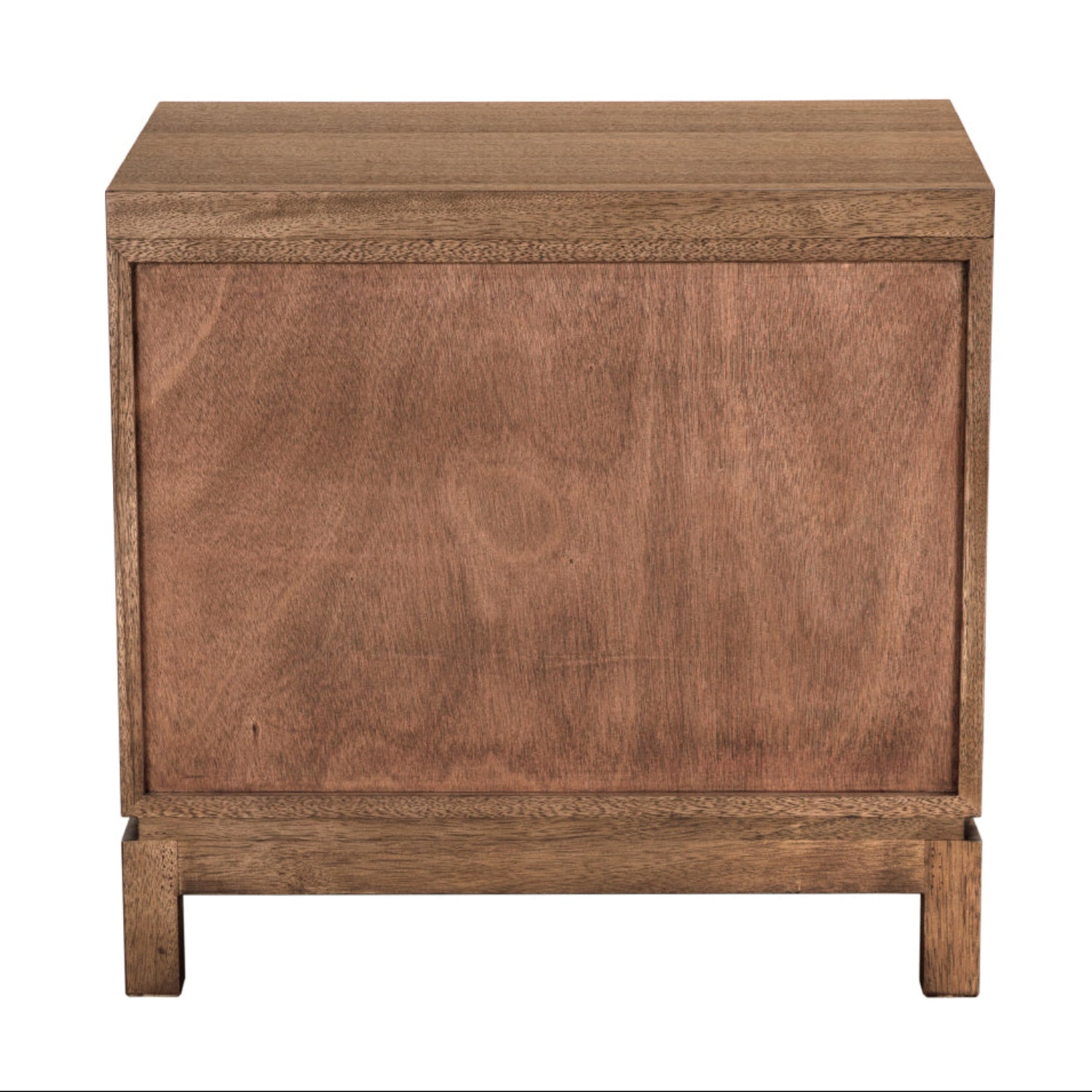 Noir Musashi Dark Walnut Small 2 Drawer for the home