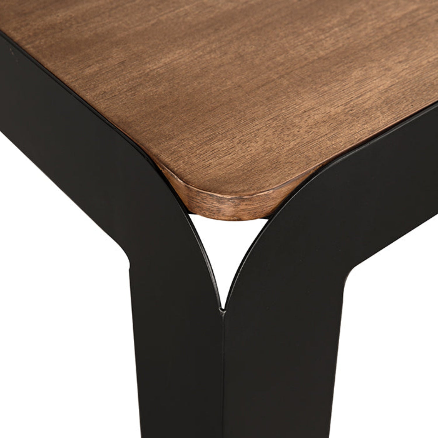 Noir Alexei Dining Table measuring 83 in. wide