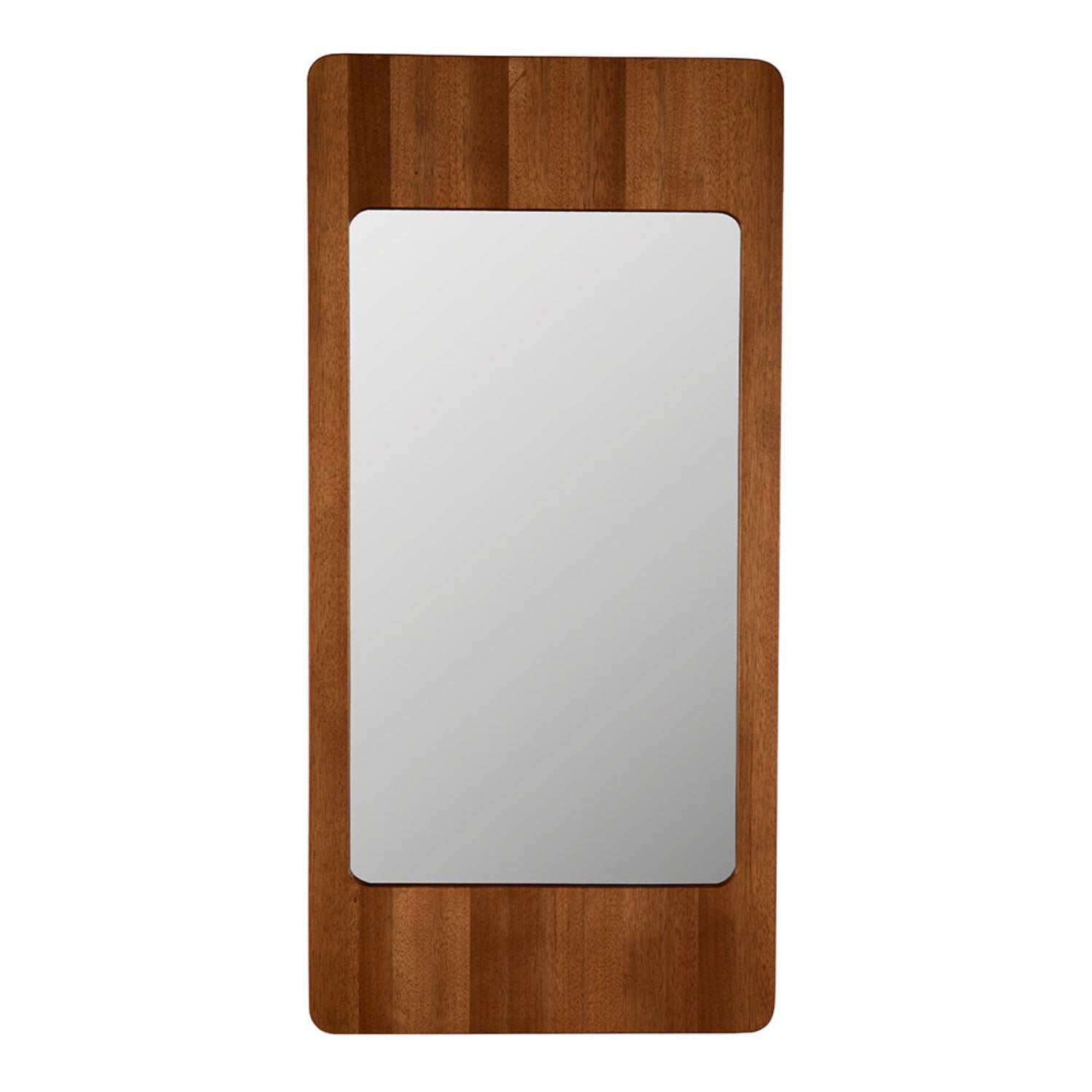 Noir Franklin Dark Walnut C Mirror in Dark Walnut finish