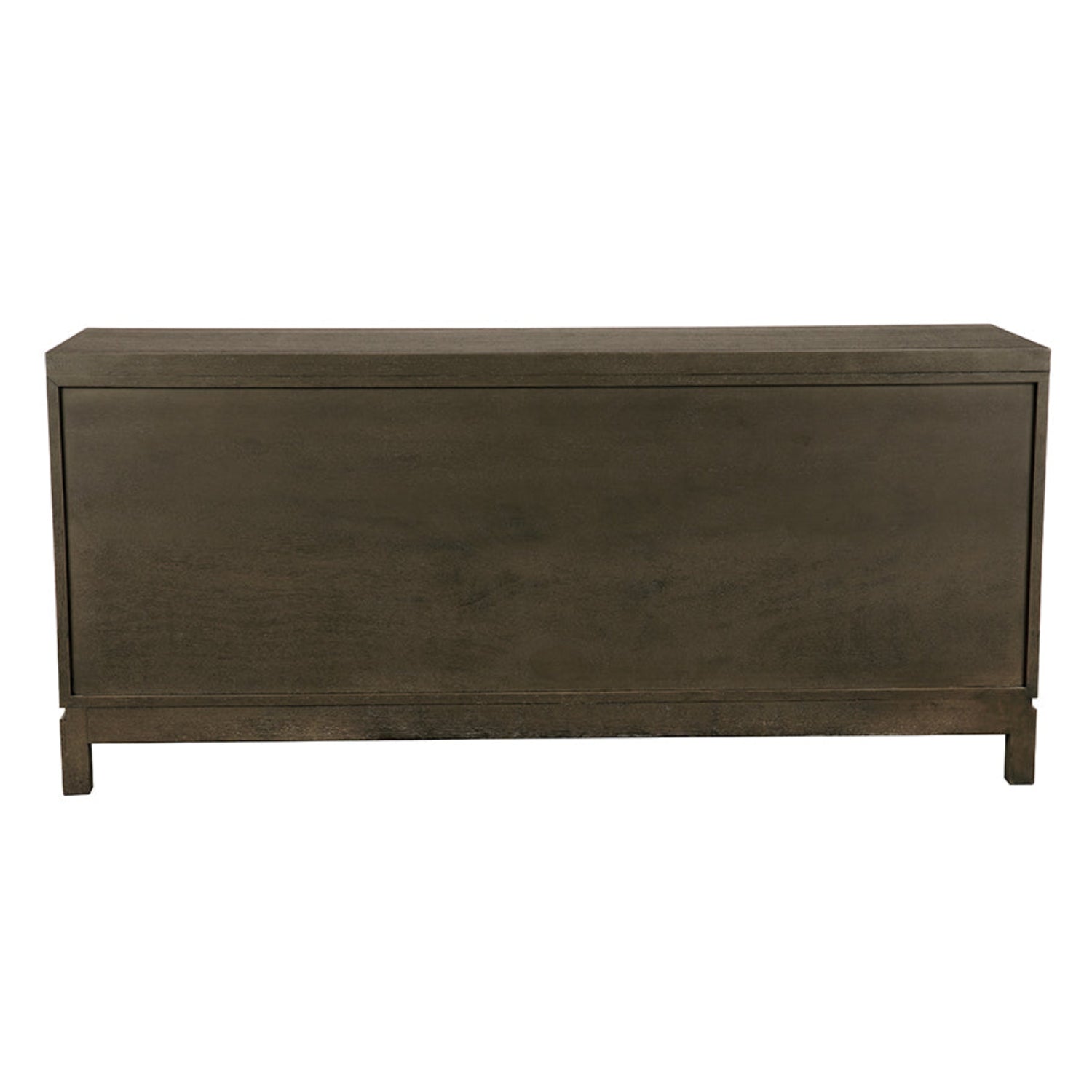 Noir Musashi Greige Walnut 6 Drawer with a grid of faceted drawer fronts
