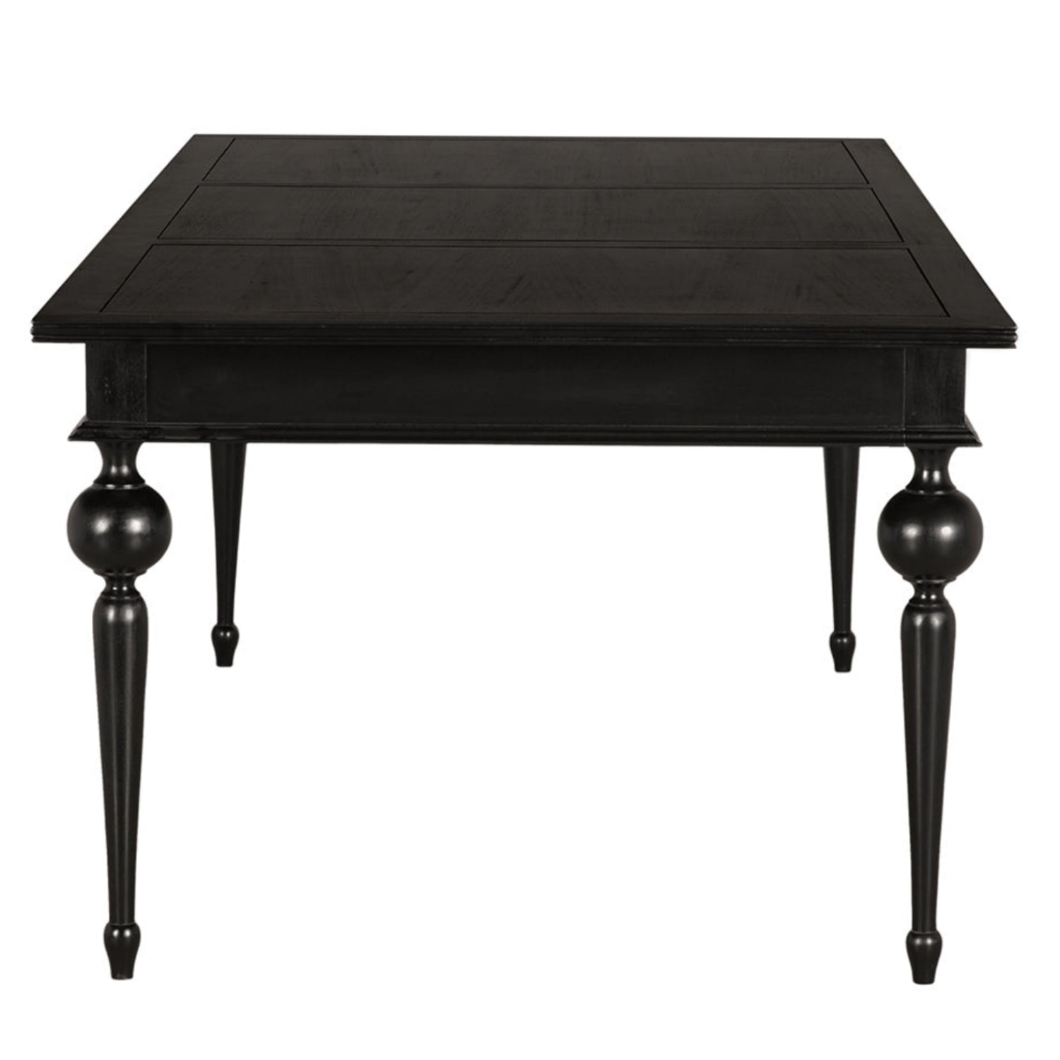 Kingsley Partner Desk crafted from mahogany, veneer, and brass hardware
