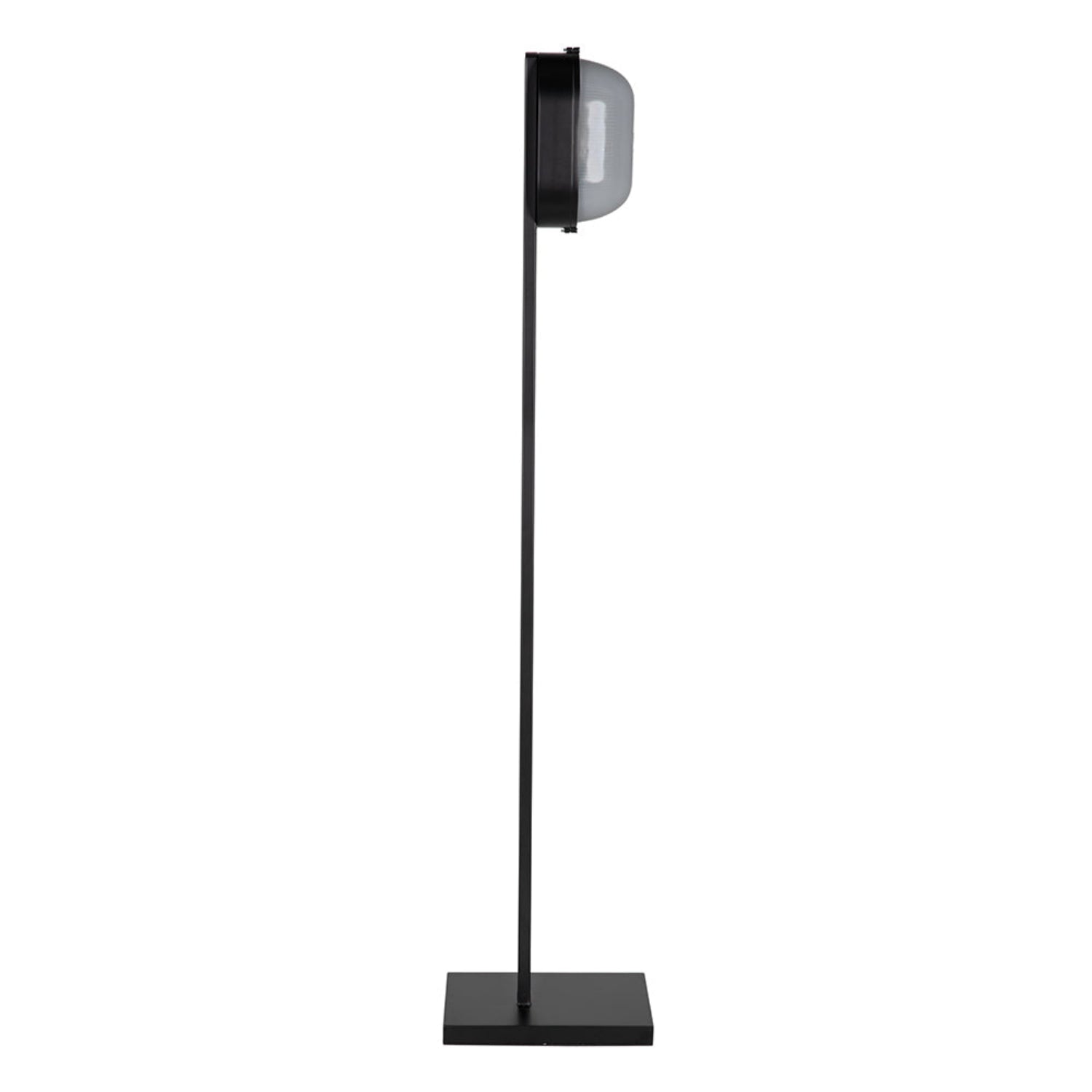Subway Floor Lamp finished in Matte Black