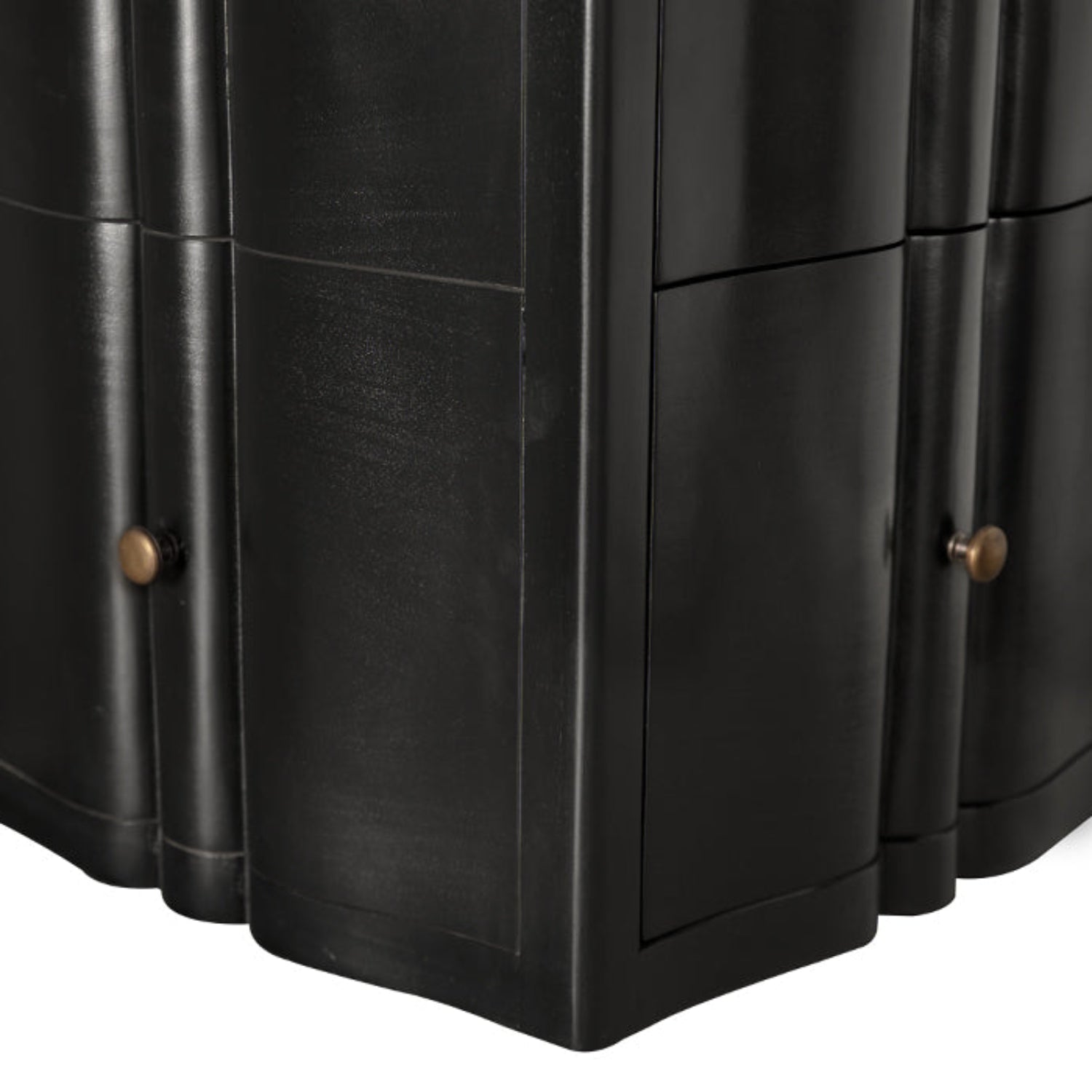 Noir Monolith Four Sided Tower Chest for the home