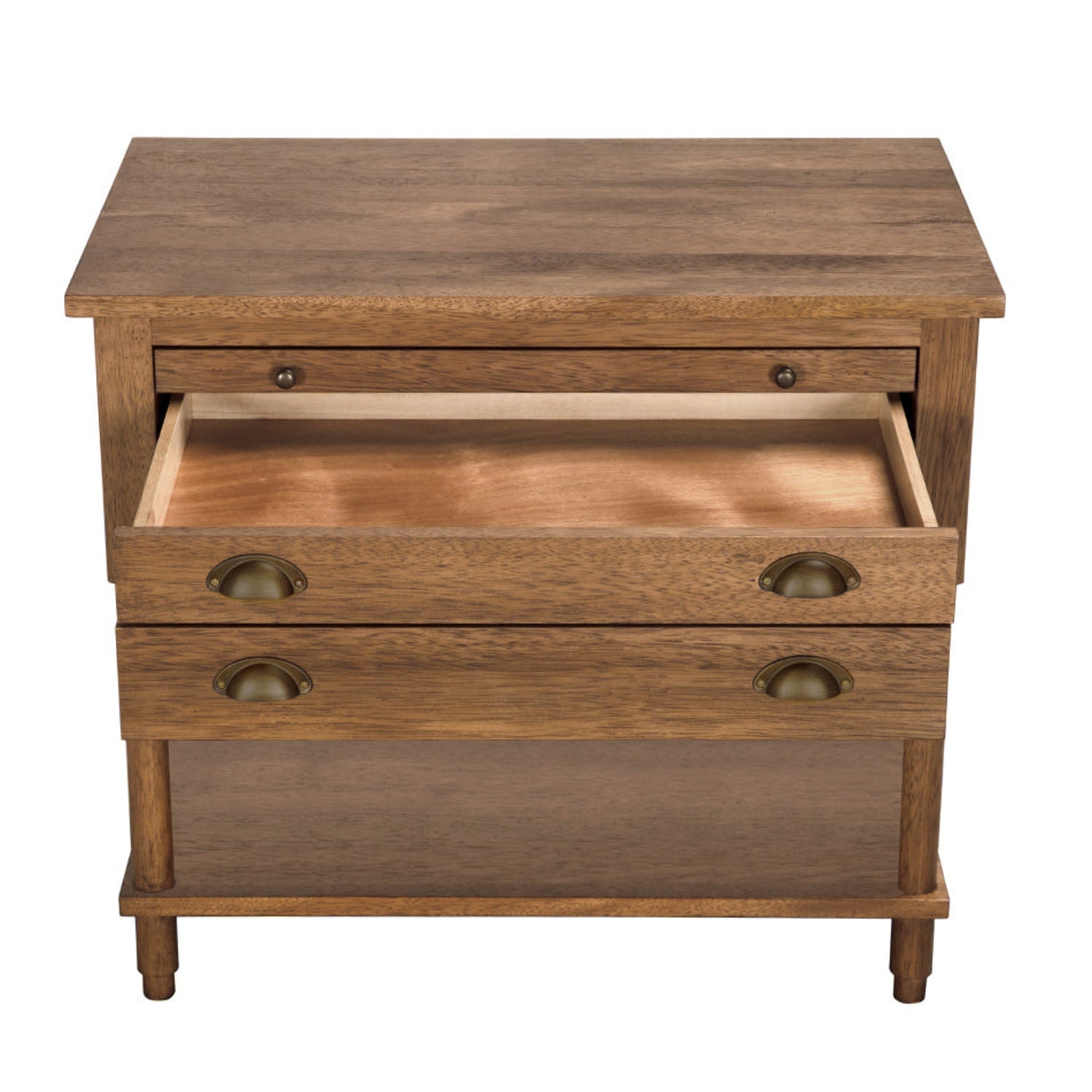 Noir Artemio Side Table measuring 32 in. wide