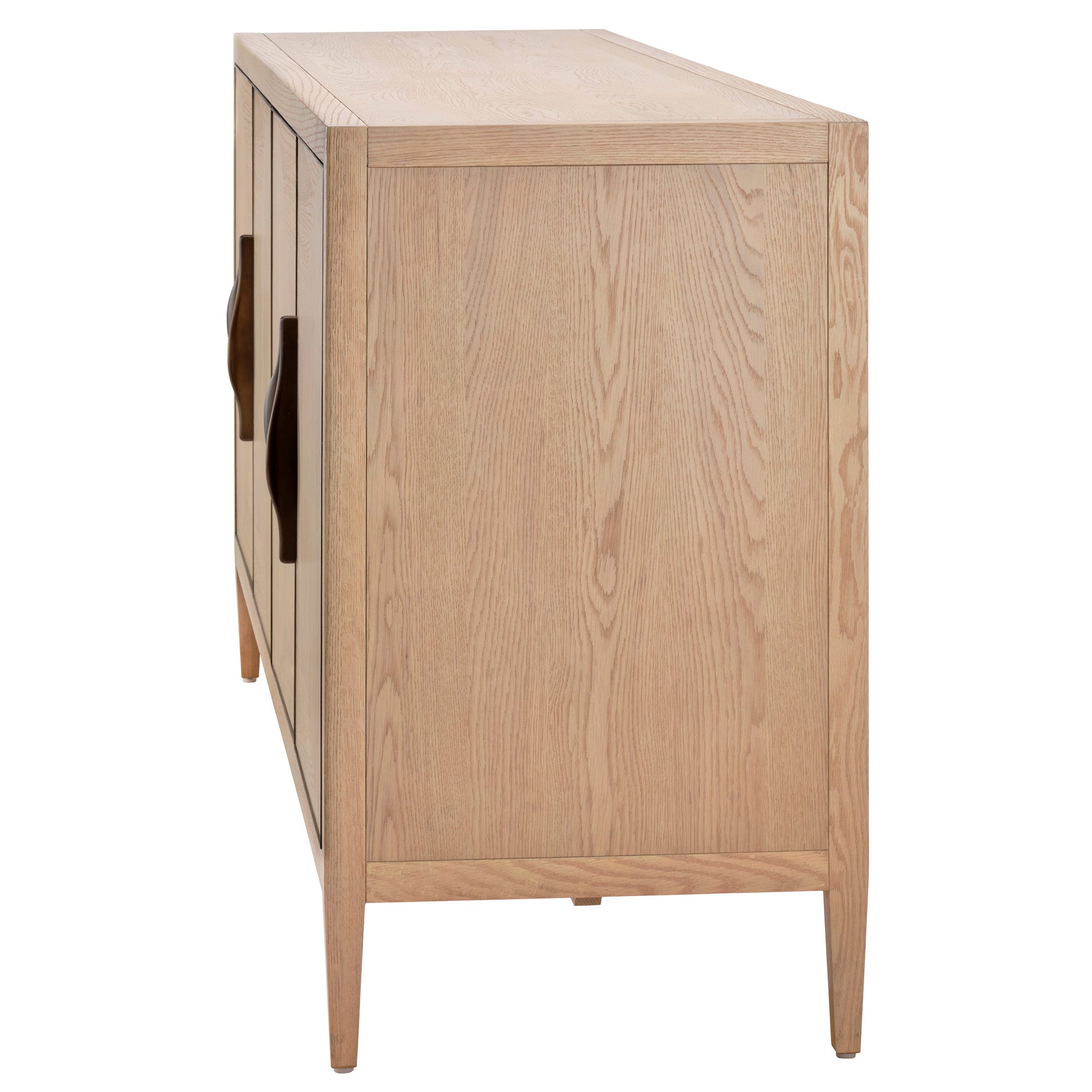 Jamie Young Landmark Pale Oak Four Door Credenza