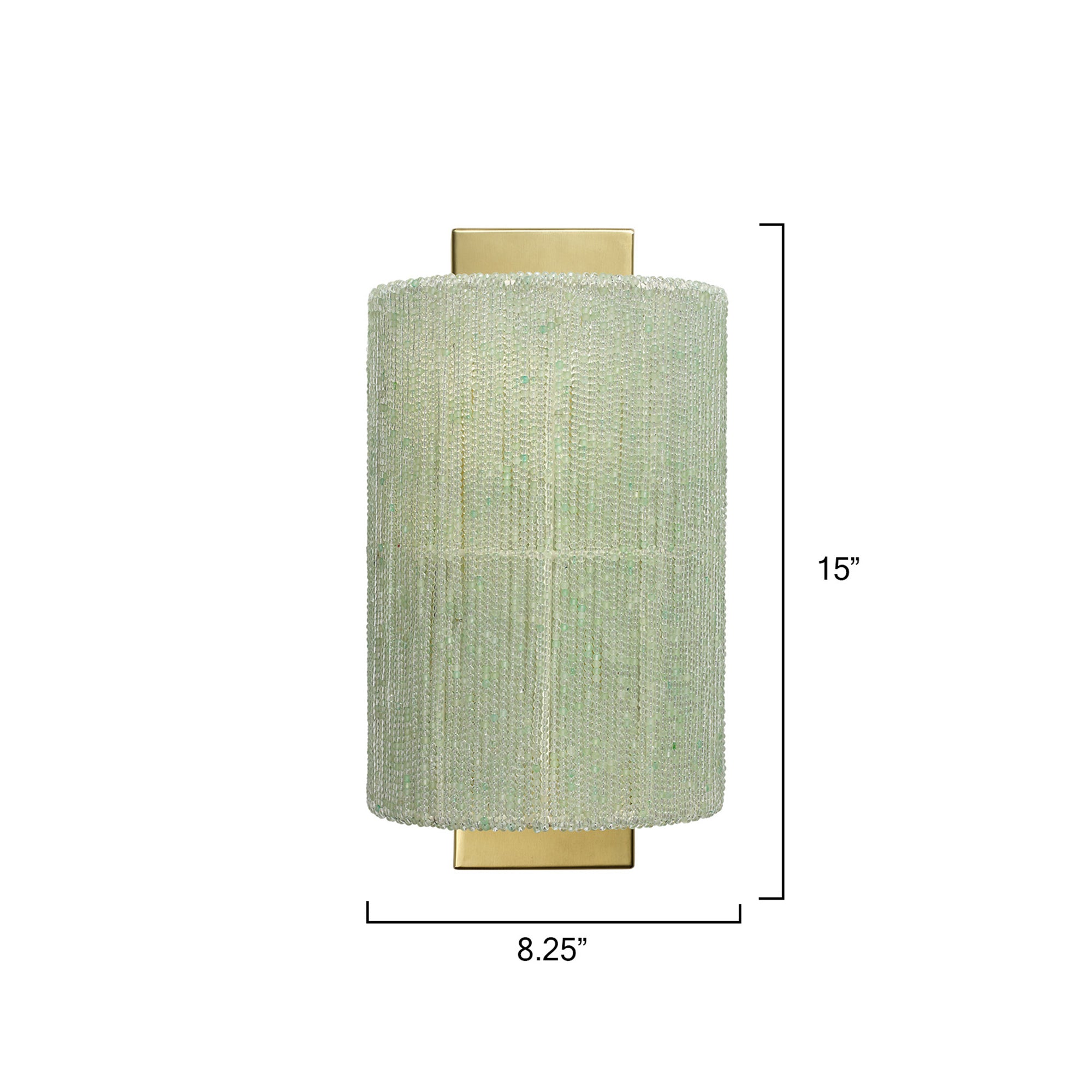 Jamie Young Confetti Green 1-Light Wall Sconce