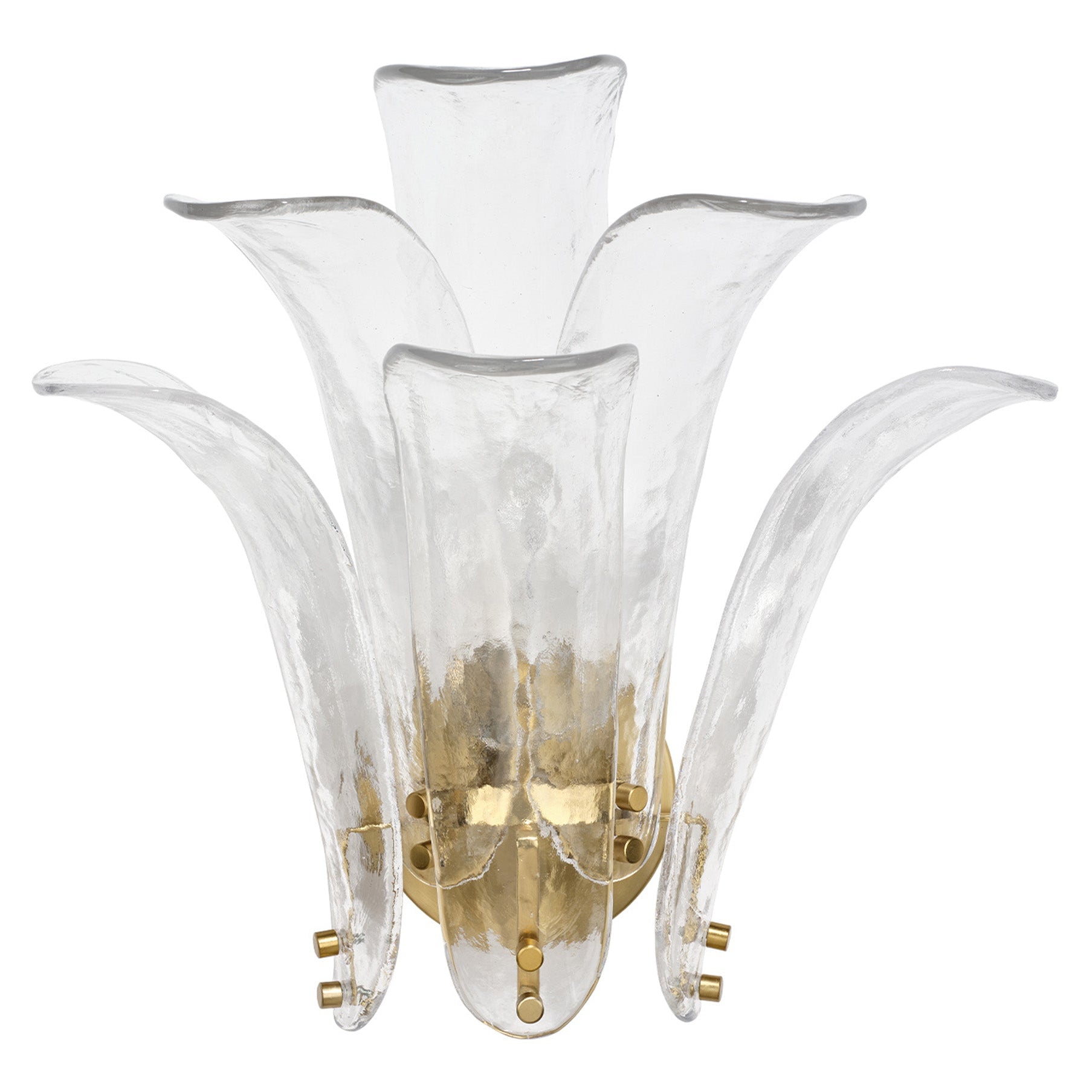 Jamie Young Cala Clear 1-Light Wall Sconce